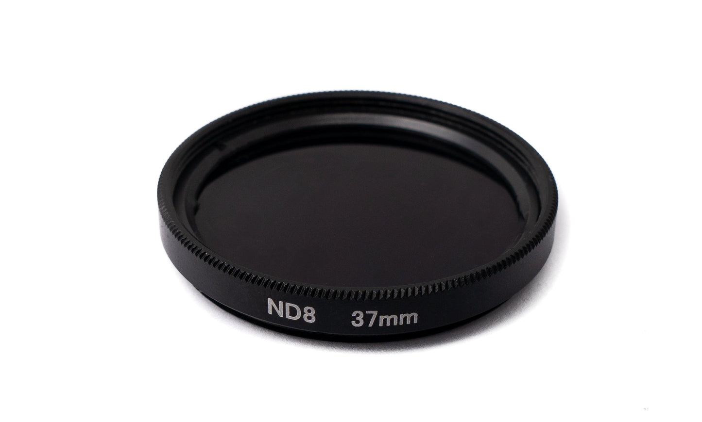 SYSTEM-S ND8 Linse 37 mm Neutraldichte Grau Filter mit Clip für Smartphones in Schwarz