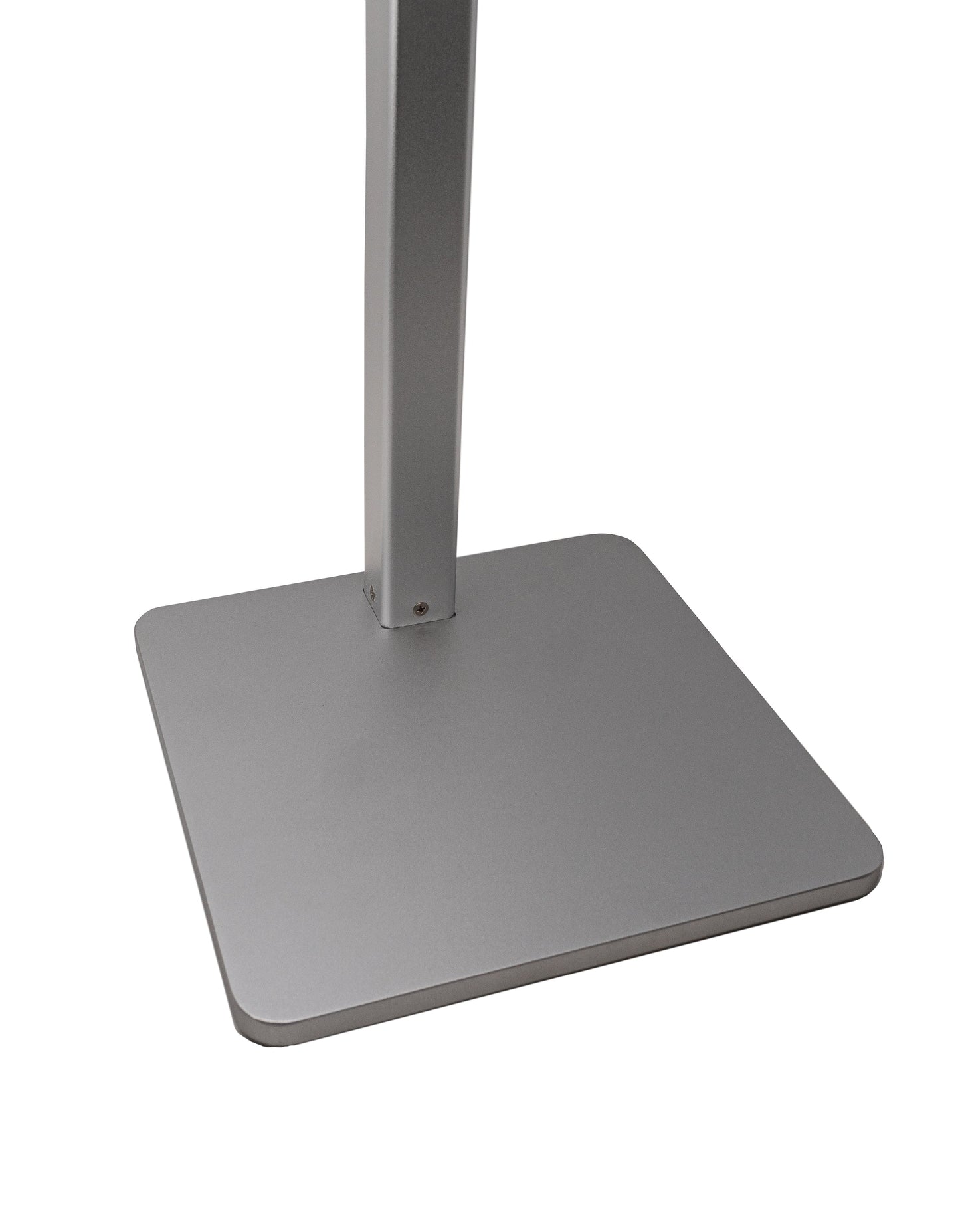 SYSTEM-S Boden Ständer 120cm neigbar Halterung abschließbar für iPad Mini 6 (2021) in Grau