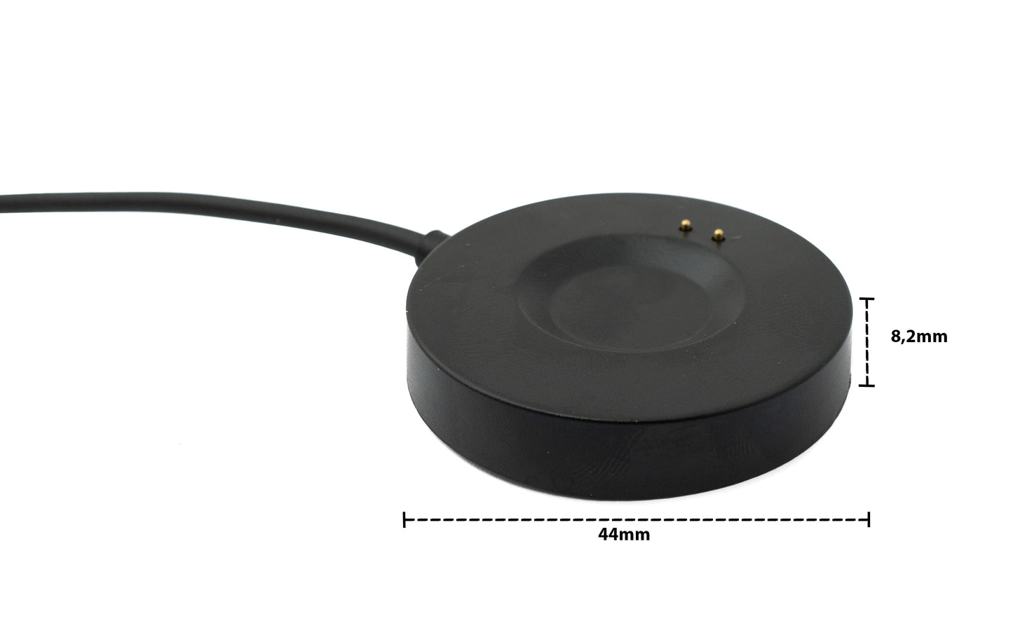 SYSTEM-S USB 2.0 Kabel 100 cm Ladestation für Realme Watch S Pro Smartwatch in Schwarz