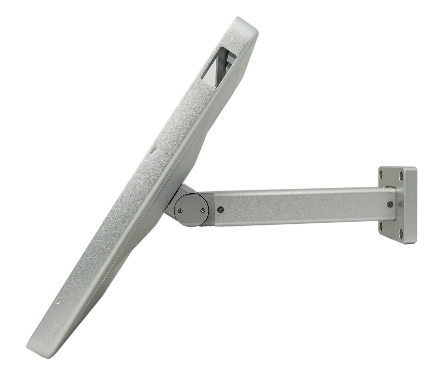 SYSTEM-S Wand Tisch Halterung abschließbar 90° für Microsoft Surface Pro 7 Pro 3 Pro 4 12.3 in Grau