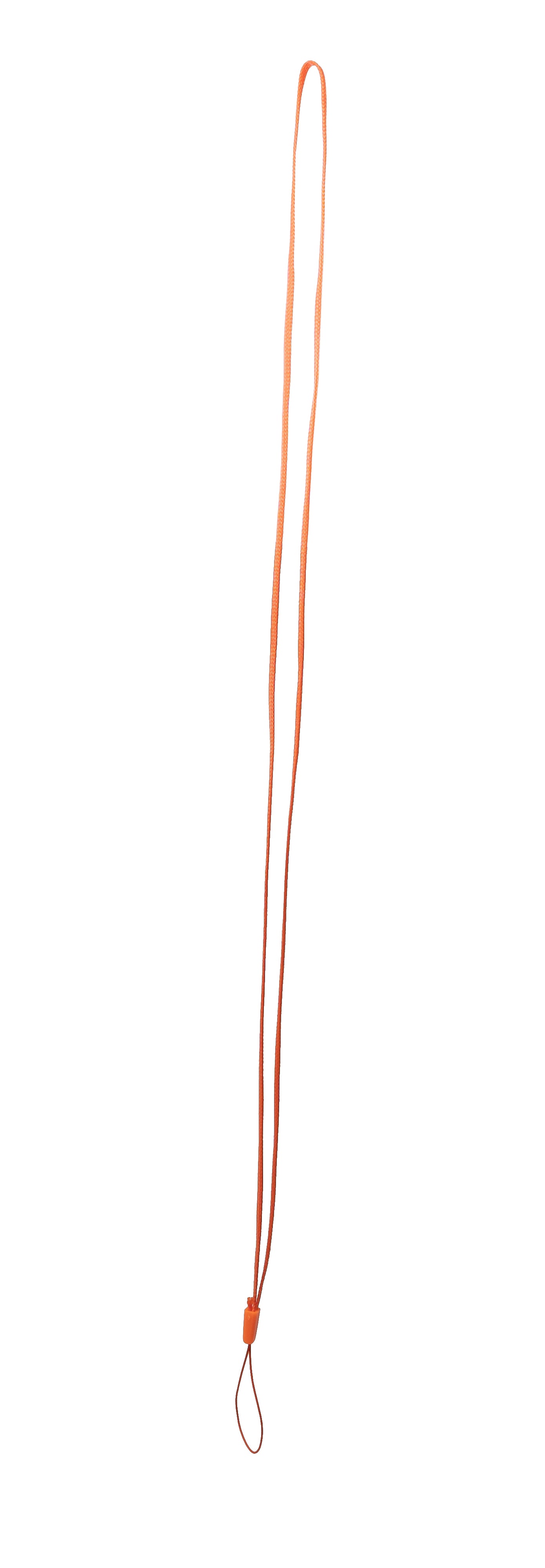 SYSTEM-S 5x Halsband Umhängeband Trageband in Orange für Smartphone MP3 Player