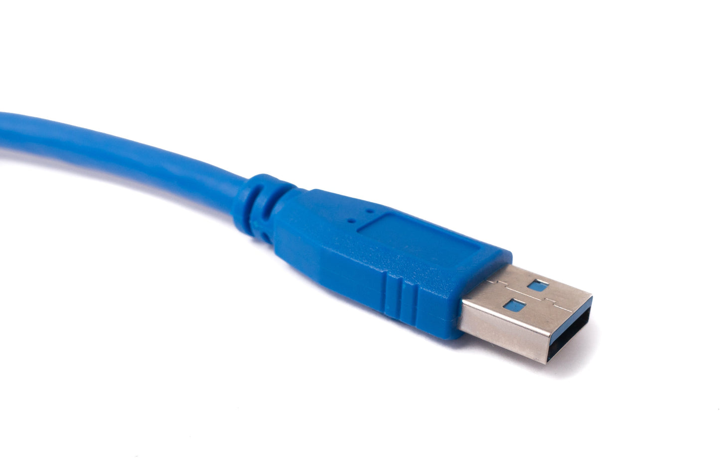 SYSTEM-S USB 3.0 cable 3 m Type A male to female screw in blue