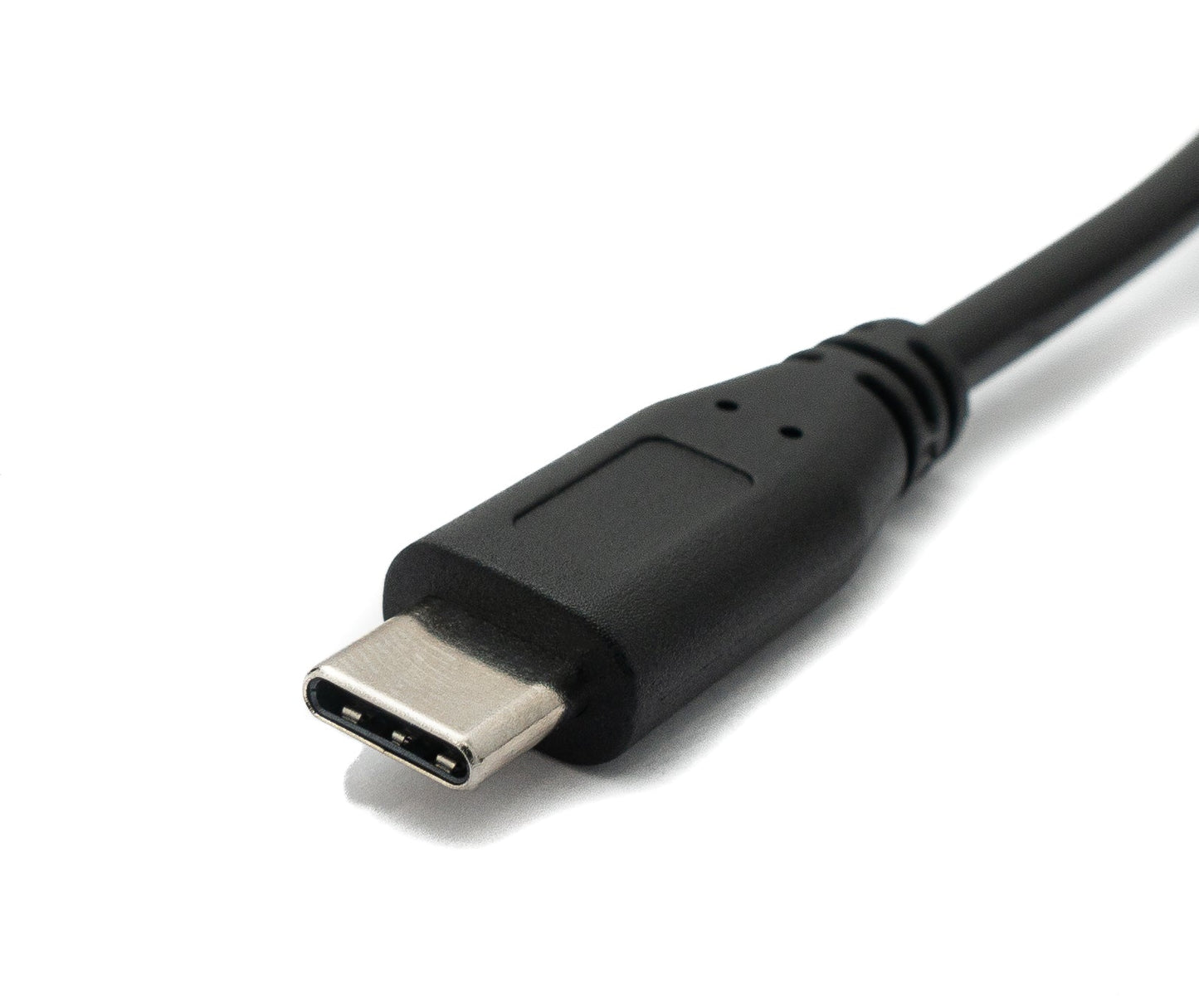 SYSTEM-S USB 3.1 Kabel 120 cm Stecker zu 2.0 Mini B Buchse Spirale in Schwarz