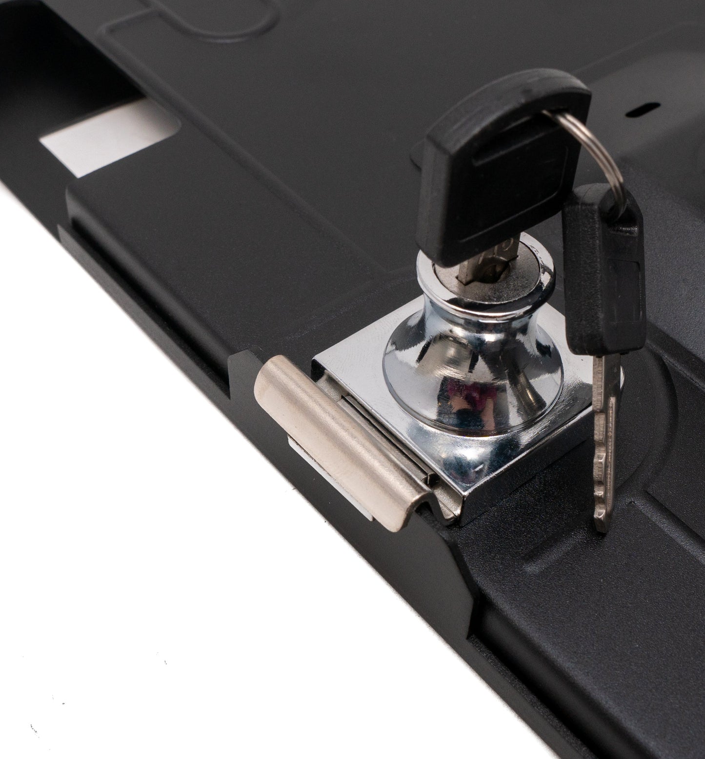 SYSTEM-S Tischständer 360° Halterung abschließbar für iPad Pro 10,5" (2017) in Schwarz