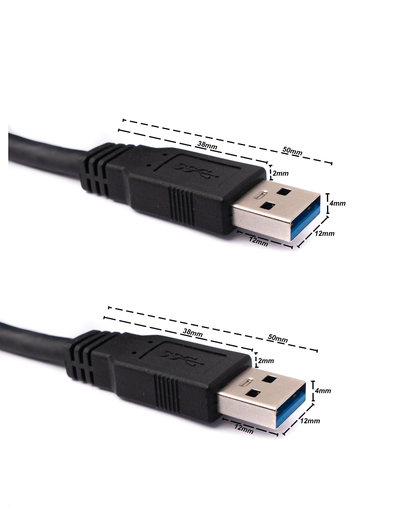 SYSTEM-S CFast Card 2.5 zu SATA 22Pin zu 2x USB 3.0 2.0 Typ A Stecker für HDD SSD