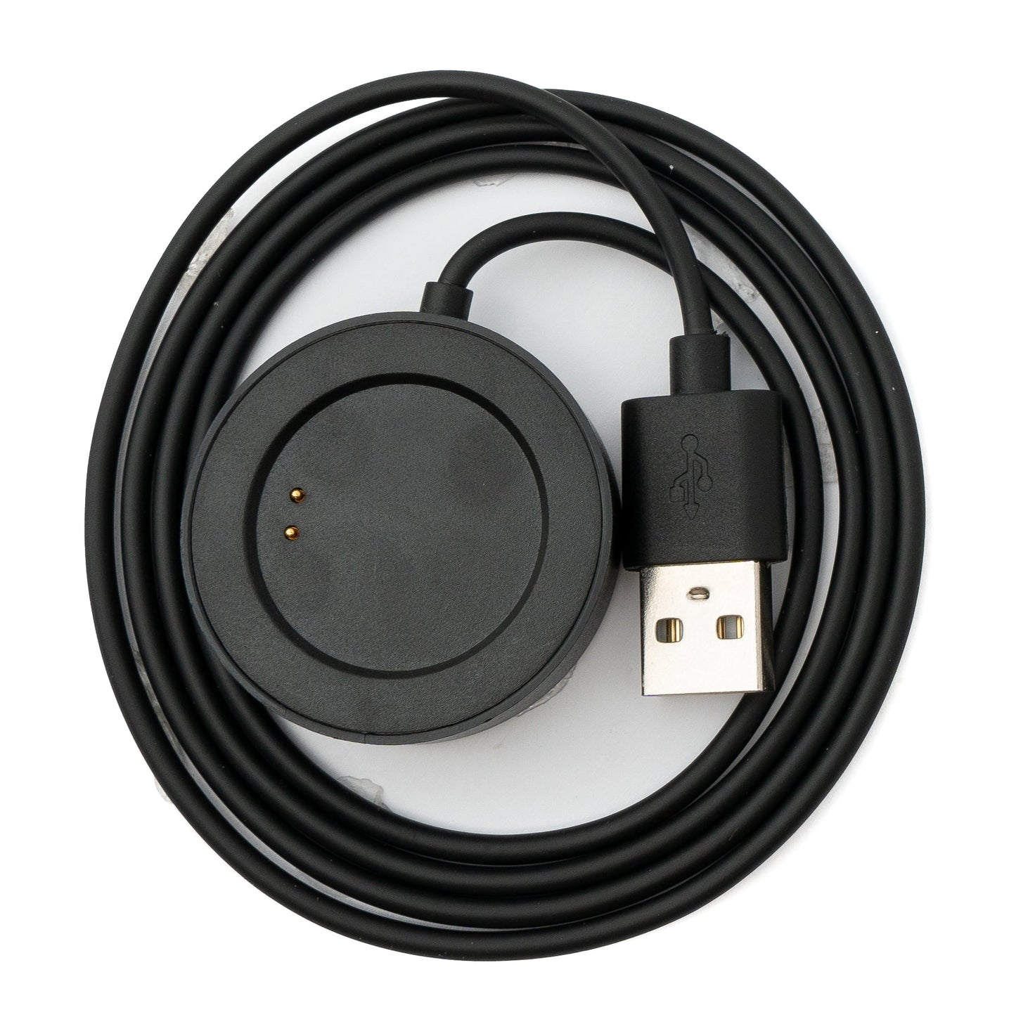 SYSTEM-S USB 2.0 Kabel 100 cm Ladestation für Realme T1 Smartwatch in Schwarz