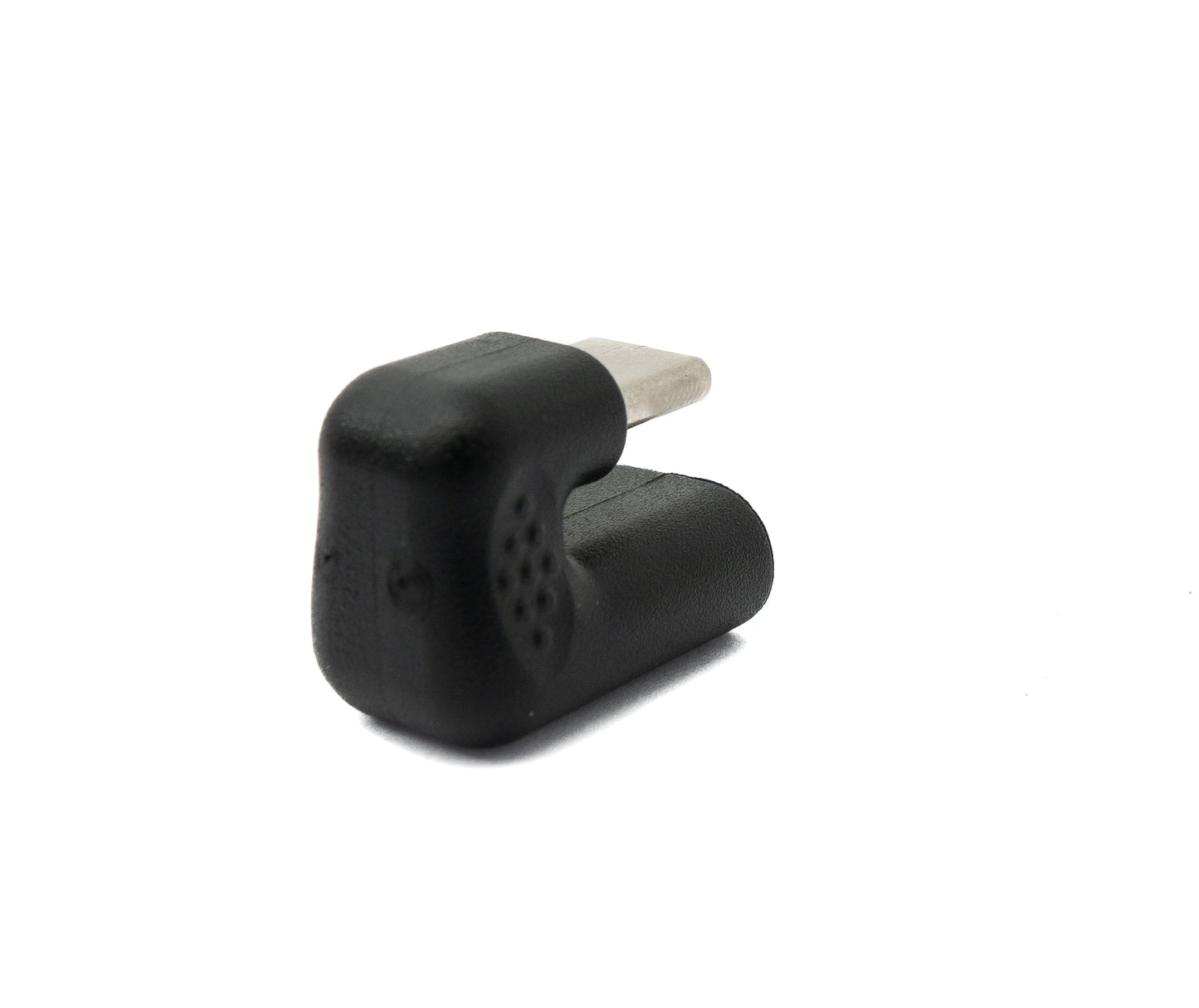 USB 3.1 U Turn 180° Adapter Typ C Stecker zu Micro USB Buchse Winkel Kabel in Schwarz