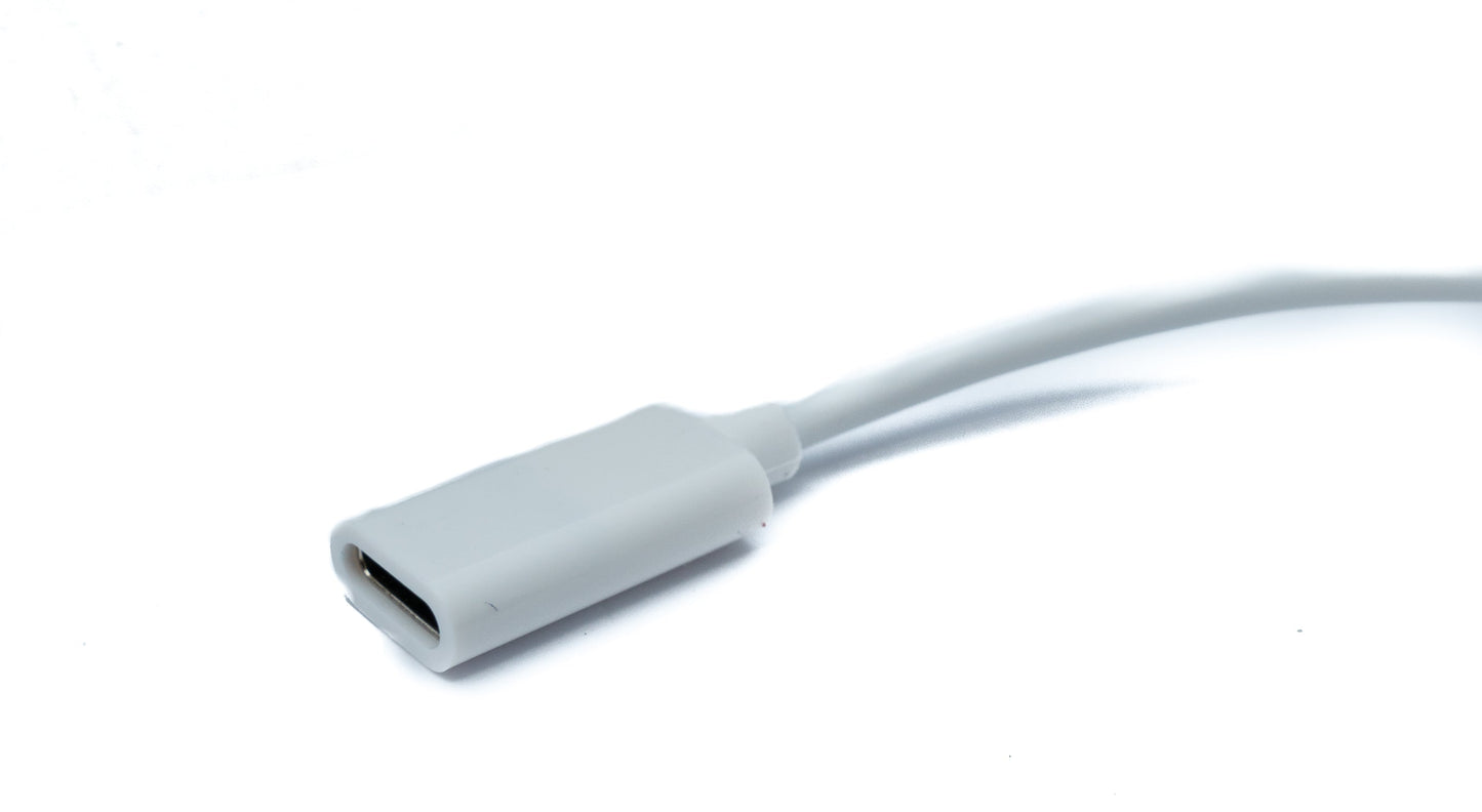 SYSTEM-S USB 2.0 cable 100 cm charging cable for Huawei M Pen 2 Pencil in white