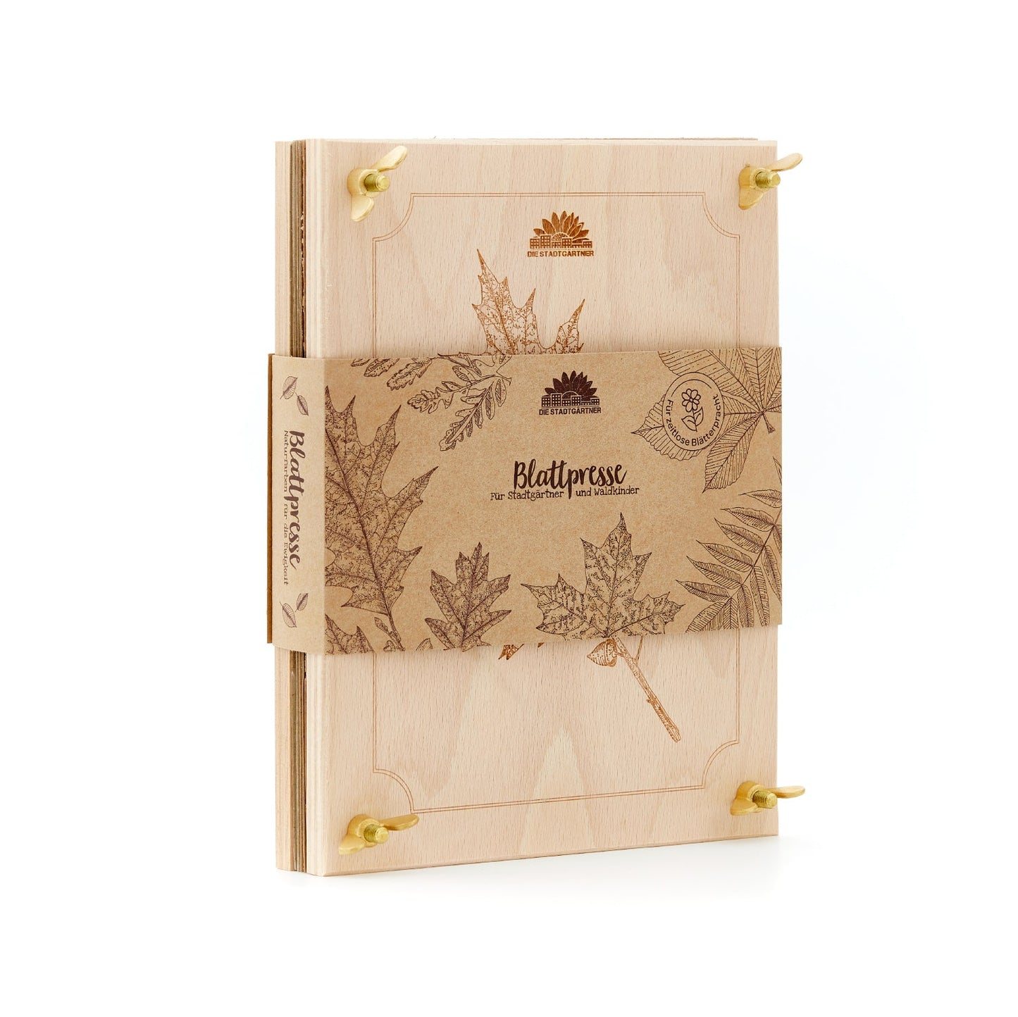 Leaf press for leaves & flowers