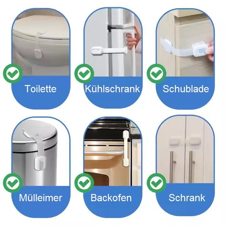 8 Pieces Cabinet Lock for Baby Safety