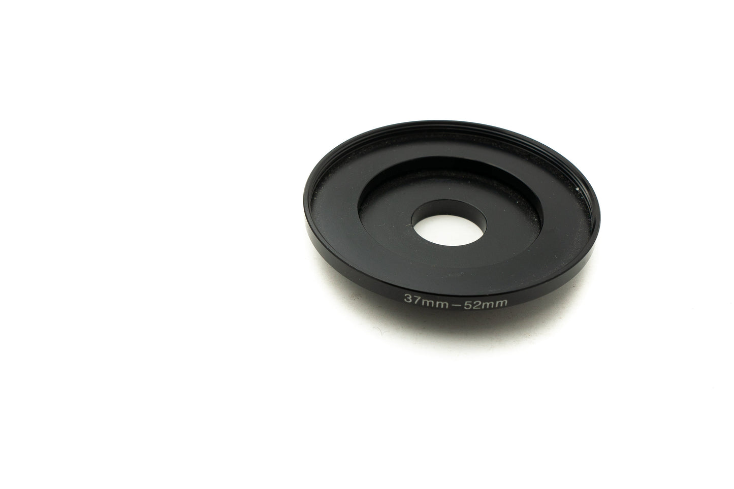 SYSTEM-S Objektiv Hülle 52 mm kompatibel mit Effekt Linse mit Gewinde für iPhone 15 Pro in Schwarz Grau