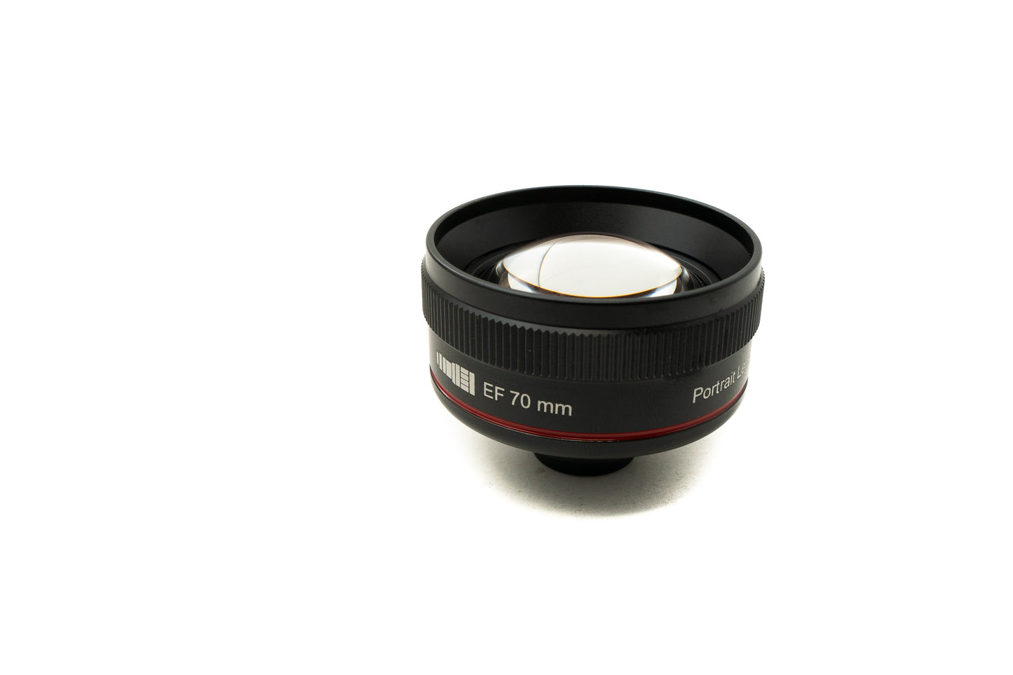 SYSTEM-S EF70mm Portrait Telephoto Lens 37 mm HD Filter with Case for iPhone 15 Pro Max in Black Grey