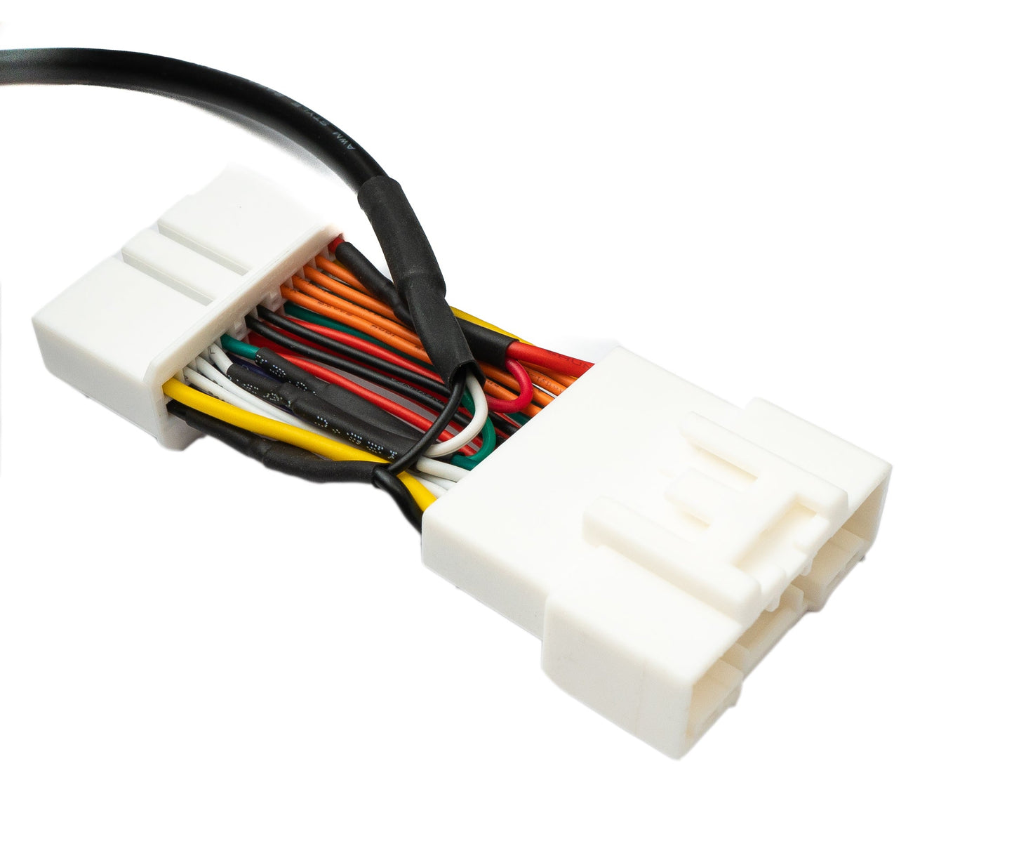 SYSTEM-S OBD2 16 Pin Kabel 30 cm Diagnose Scanner Adapter für Tesla Model 3 & Y in Schwarz