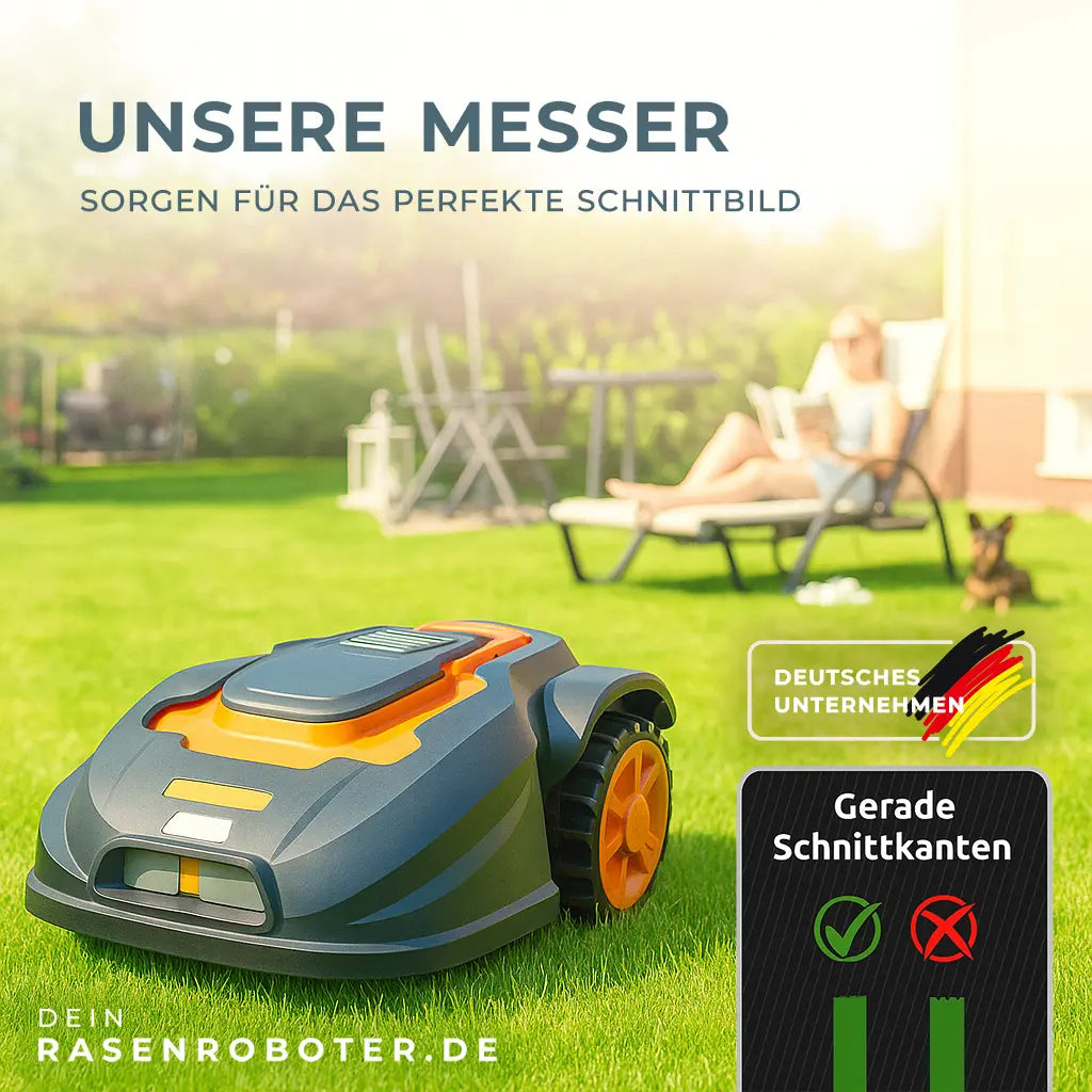 30 Edelstahl Ersatzmesser - Klingen für SUNTEK SRM2025 + SRM2060 Mähroboter