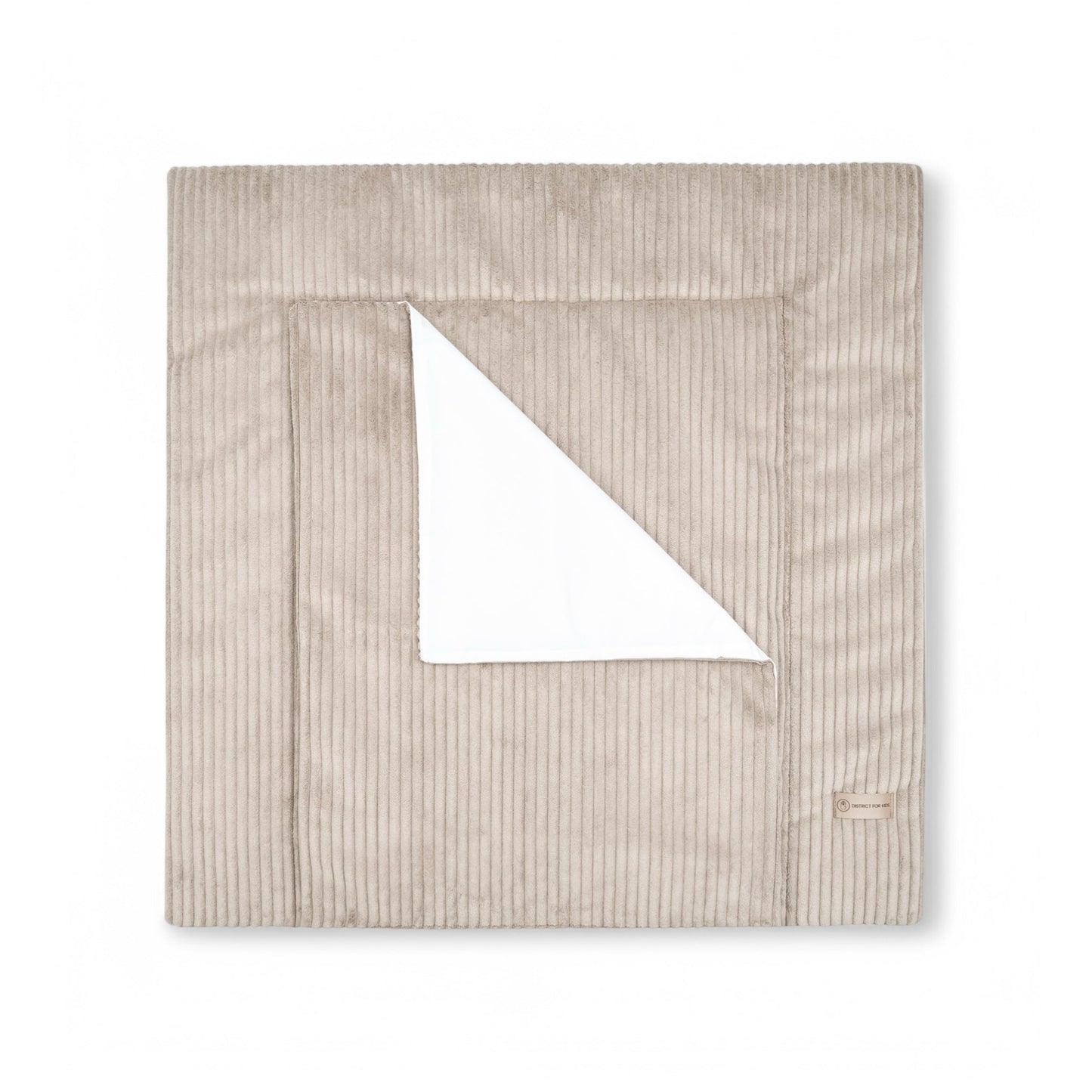 Cord changing mat with underlay – natural & cuddly for your baby