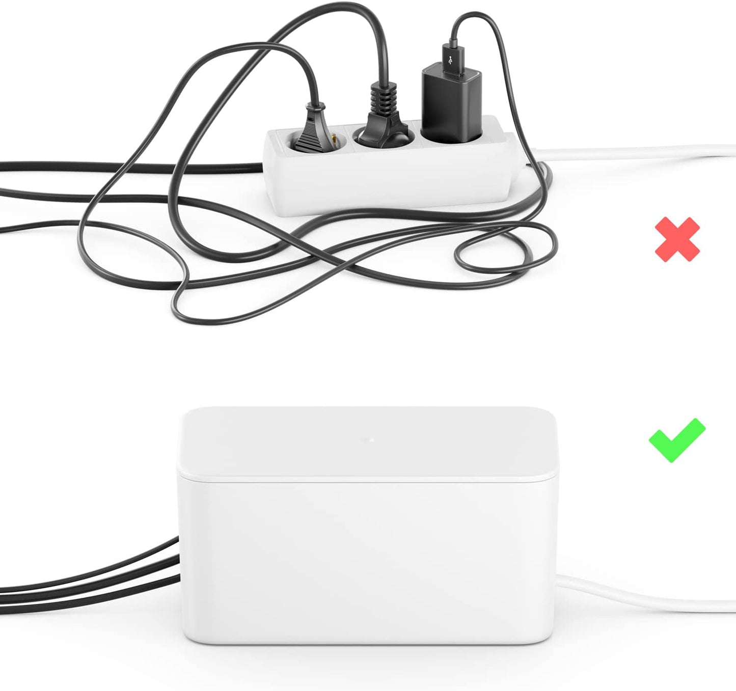 Cable Management Box Cable Organizer