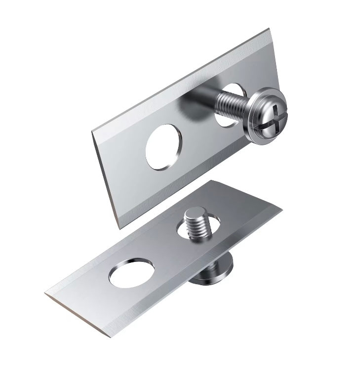 18 Edelstahl Ersatzklingen / Ersatzmesser für LandXcape Mähroboter