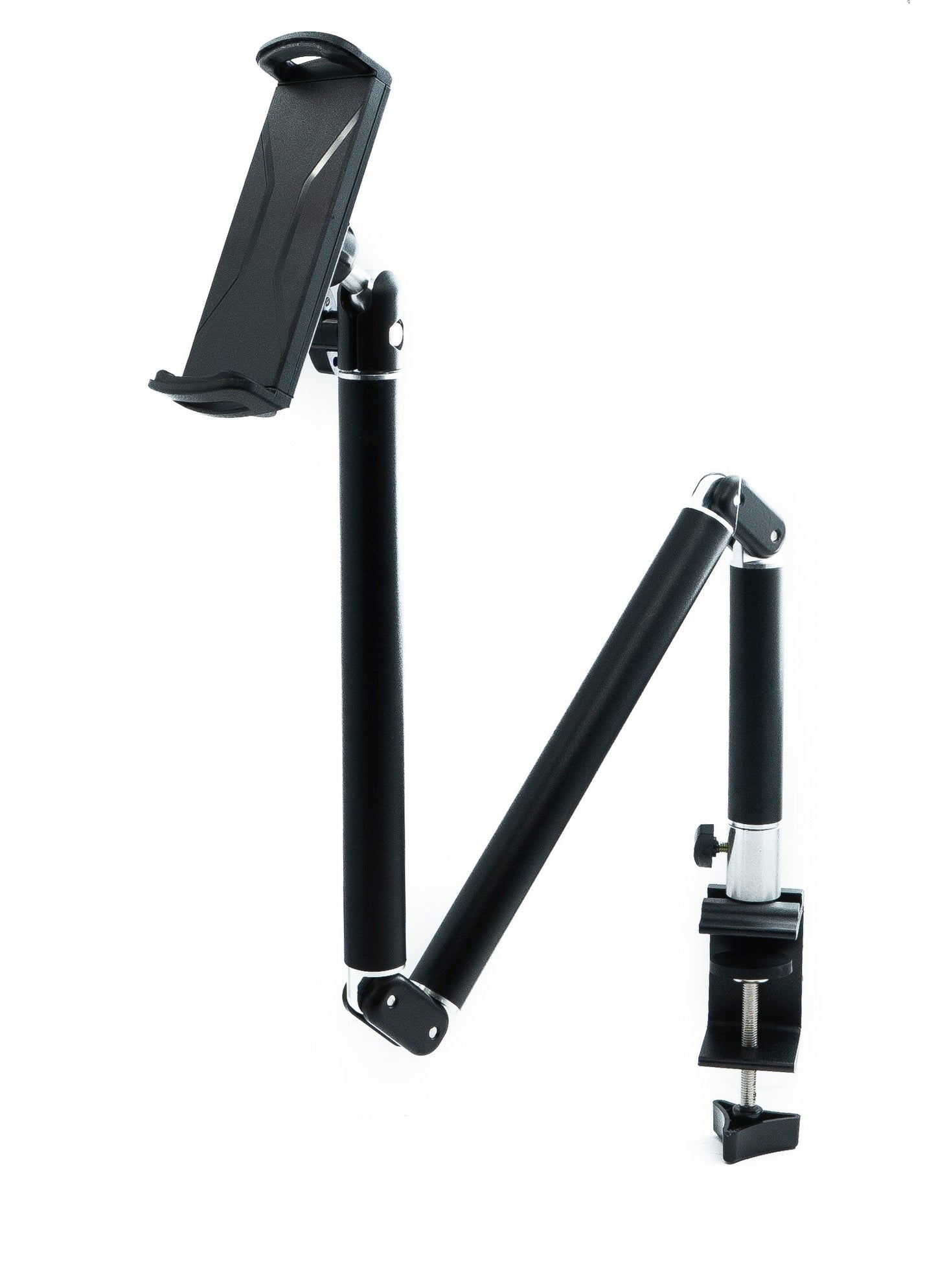 SYSTEM-S table mount 360° rotatable 180° tiltable lockable mount for tablets from 8.0" to 11.0"