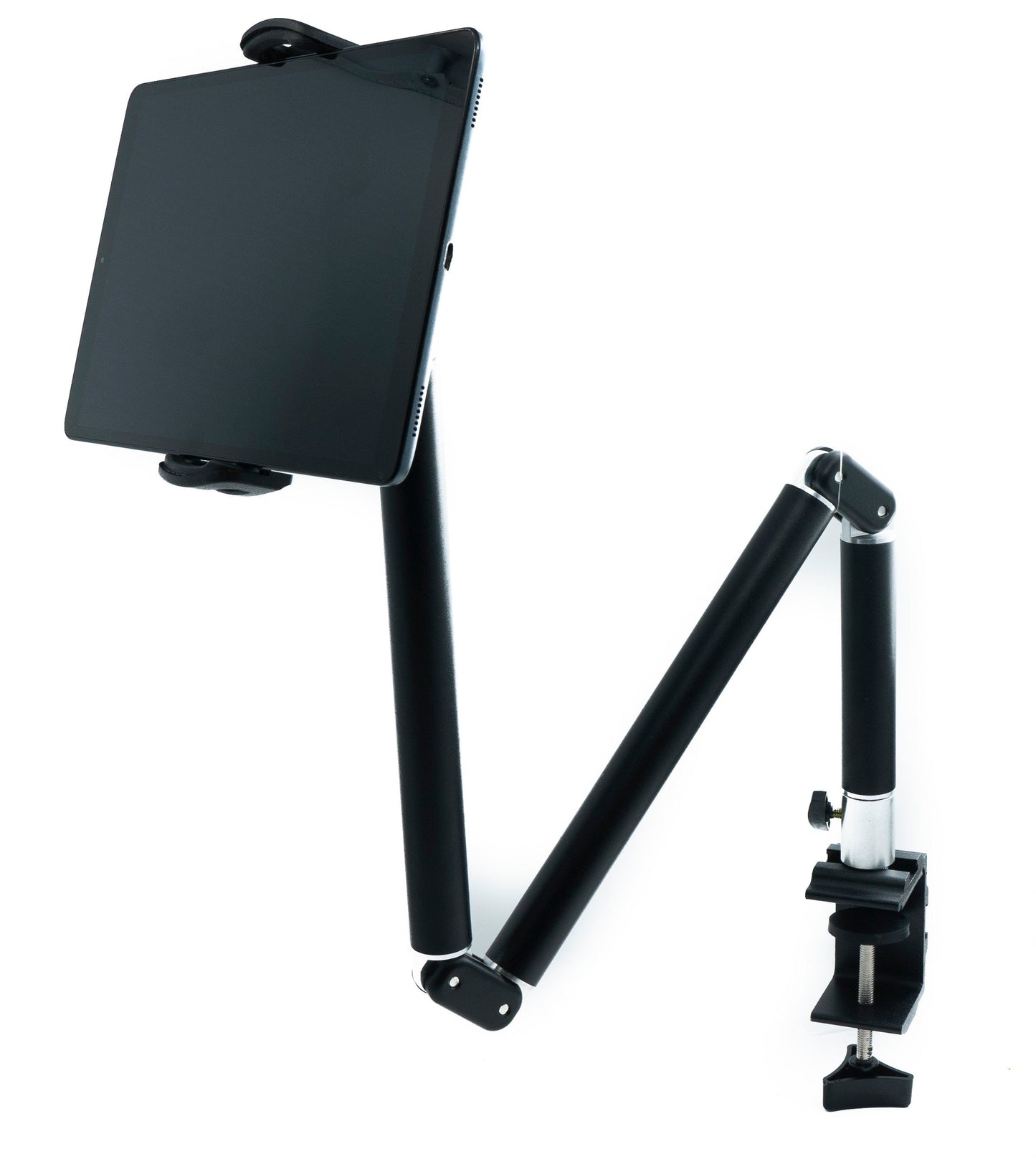 SYSTEM-S table mount 360° rotatable 180° tiltable lockable mount for tablets from 8.0" to 11.0"