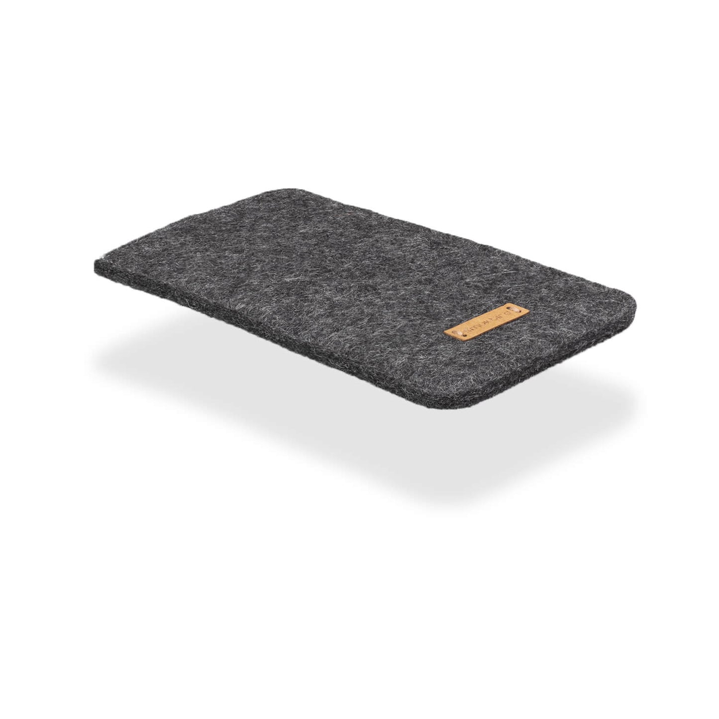 Handytasche für Xiaomi 14 Pro | aus Filz und Bio-Baumwolle | anthrazit - colorful | Modell "LET"