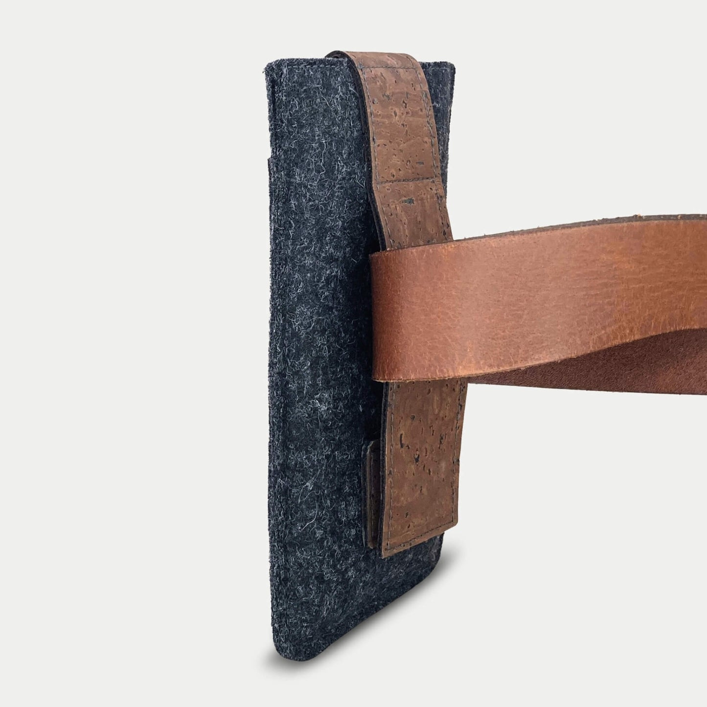 Mobile phone belt case for Google Pixel 9 | with magnetic closure and card slot | anthracite | Model CLIP