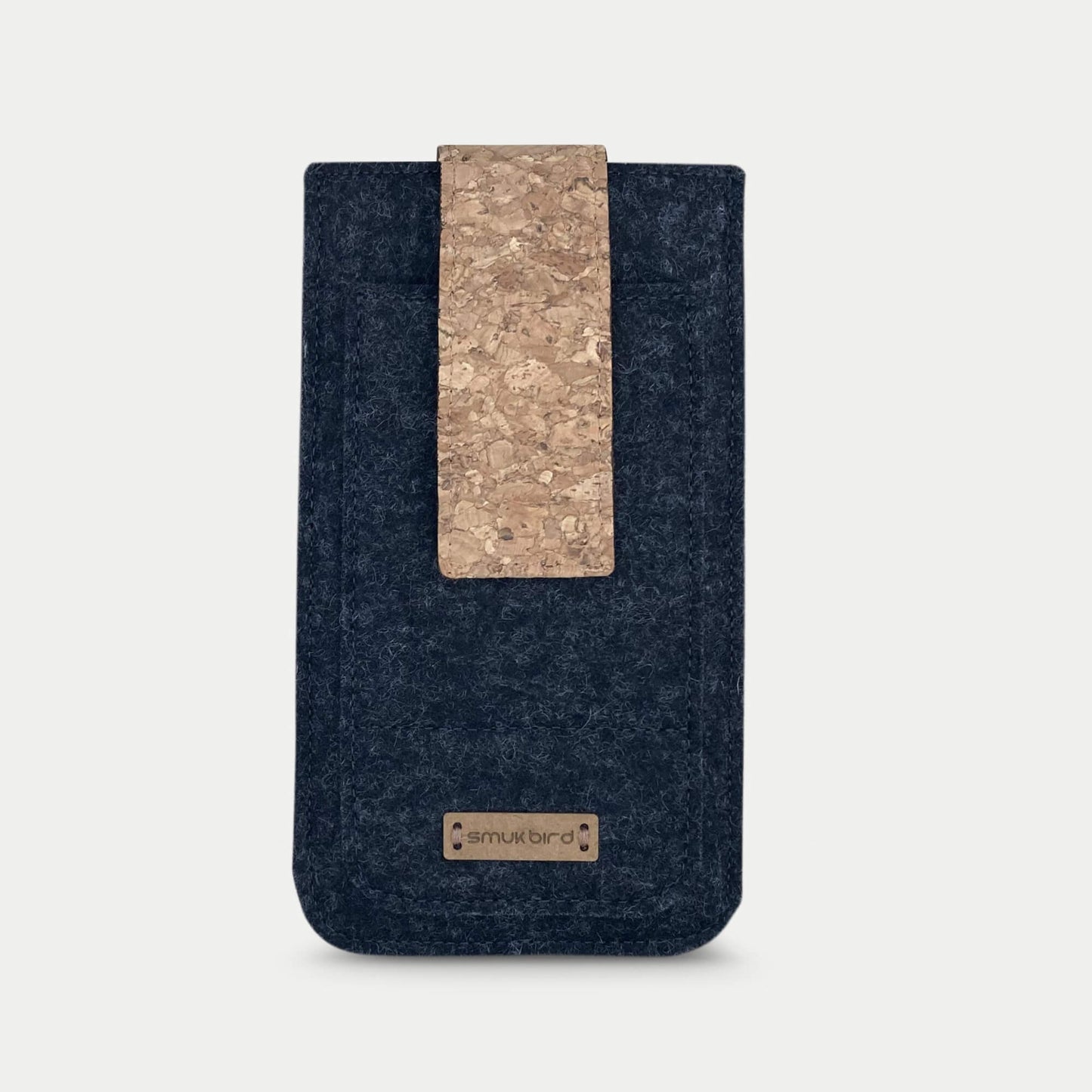Handytasche für Samsung Galaxy M06 | mit Magnetverschluss und extra Fach | anthrazit - Colorful | Modell HAKA