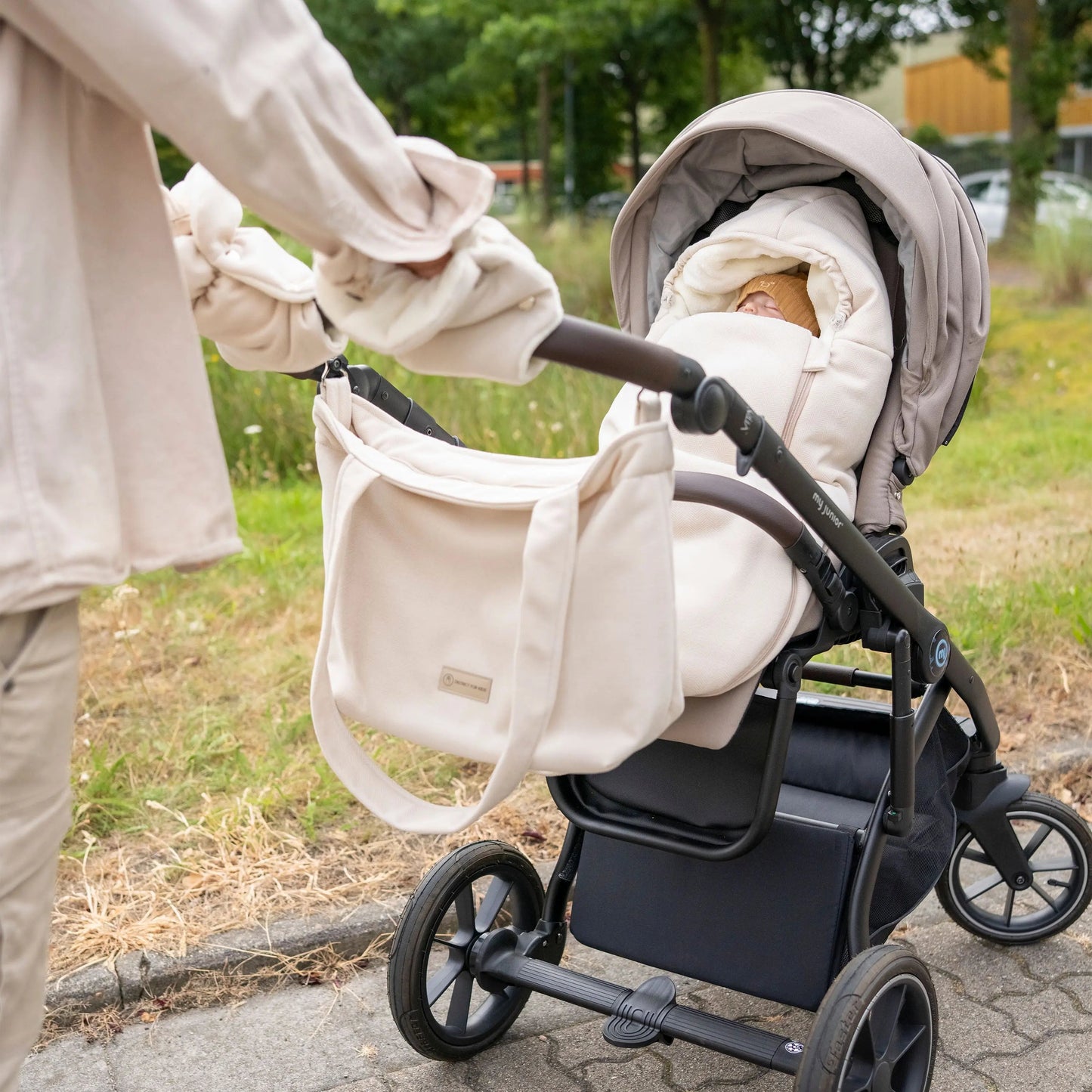 Winterfußsack Kaschmir – luxuriös & warm für Kinderwagen & Autoschale