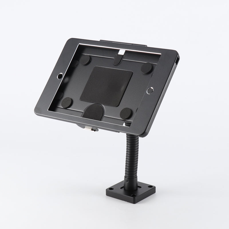 SYSTEM-S Tischständer Halterung abschließbar flexibel für iPad 7 8 9 10.2" (2019 2020 2021) A2270 A2428 A2429 A2430 A2197 A2200 A2198 A2199 A2602 A2604 A2603 A2605