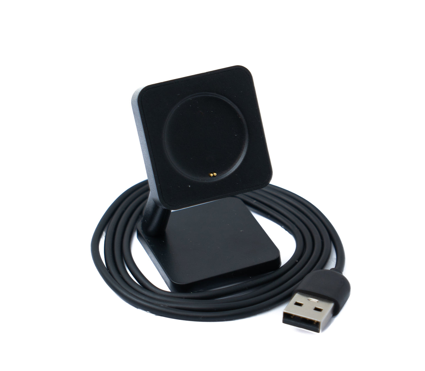 USB 2.0 Kabel 100 cm Ladestation für OnePlus Watch 1 in Schwarz