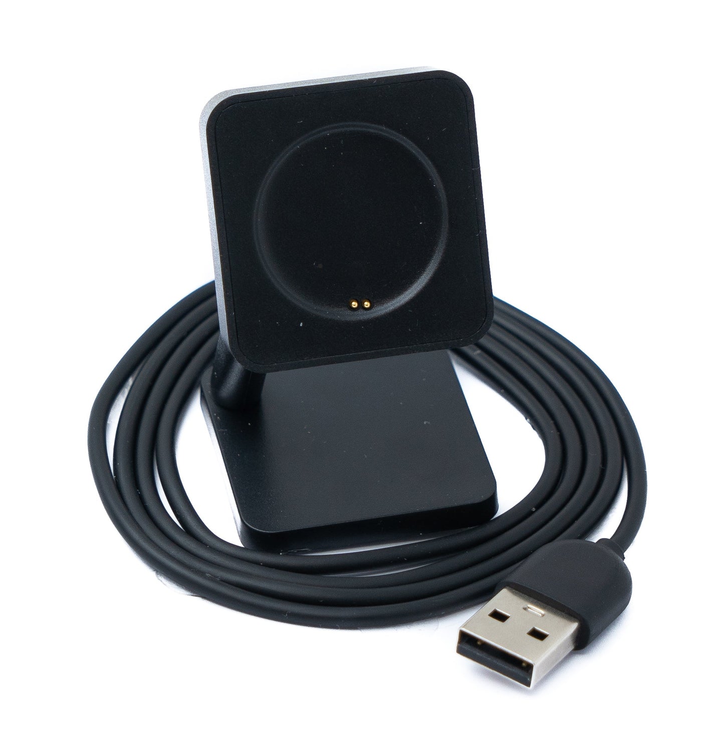 USB 2.0 Kabel 100 cm Ladestation für OnePlus Watch 1 in Schwarz