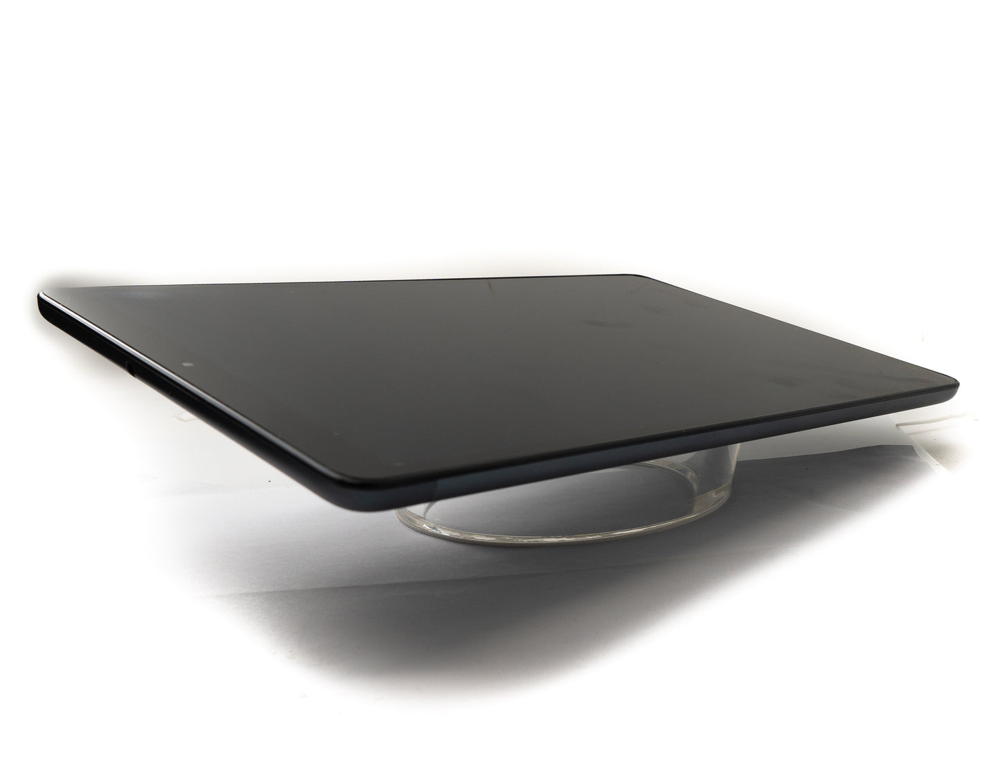 SYSTEM-S Sockel Stütze Stand Ablage Anti Rutsch Ring Transparent für Smartphone und Tablet Transparent