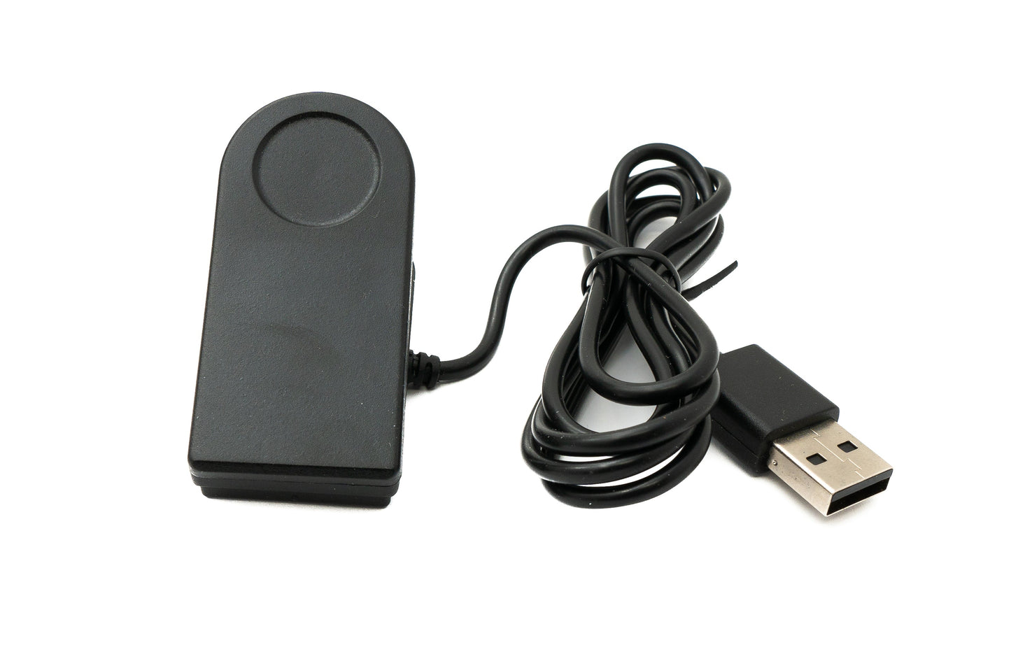 SYSTEM-S USB 2.0 cable 100 cm charging cable clamp for GolfBuddy Aim W12 Watch in black