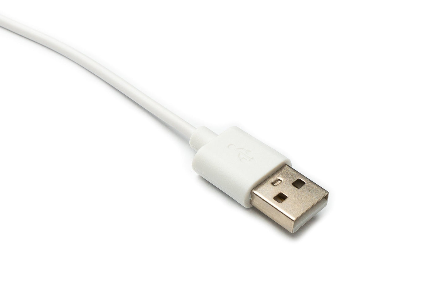 SYSTEM-S USB 2.0 Kabel 100 cm Ladestation für Xiaomi S1 Pro Smartwatch abnehmbar Weiß