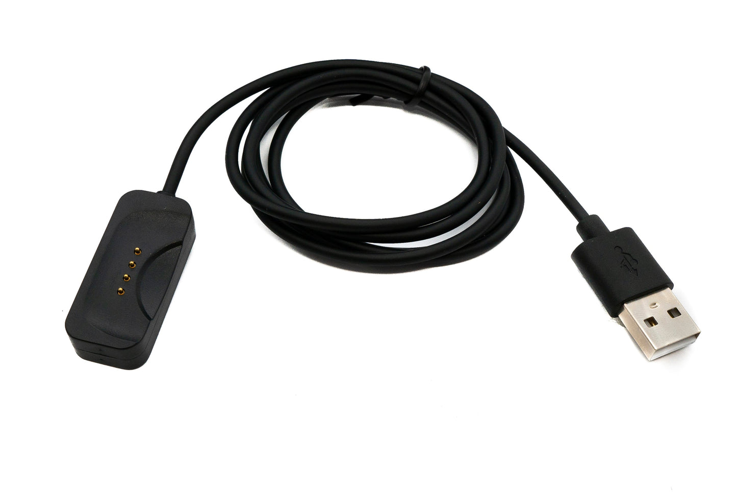 USB 2.0 cable 100 cm charging cable for OnePlus Watch 2 Smartwatch in black