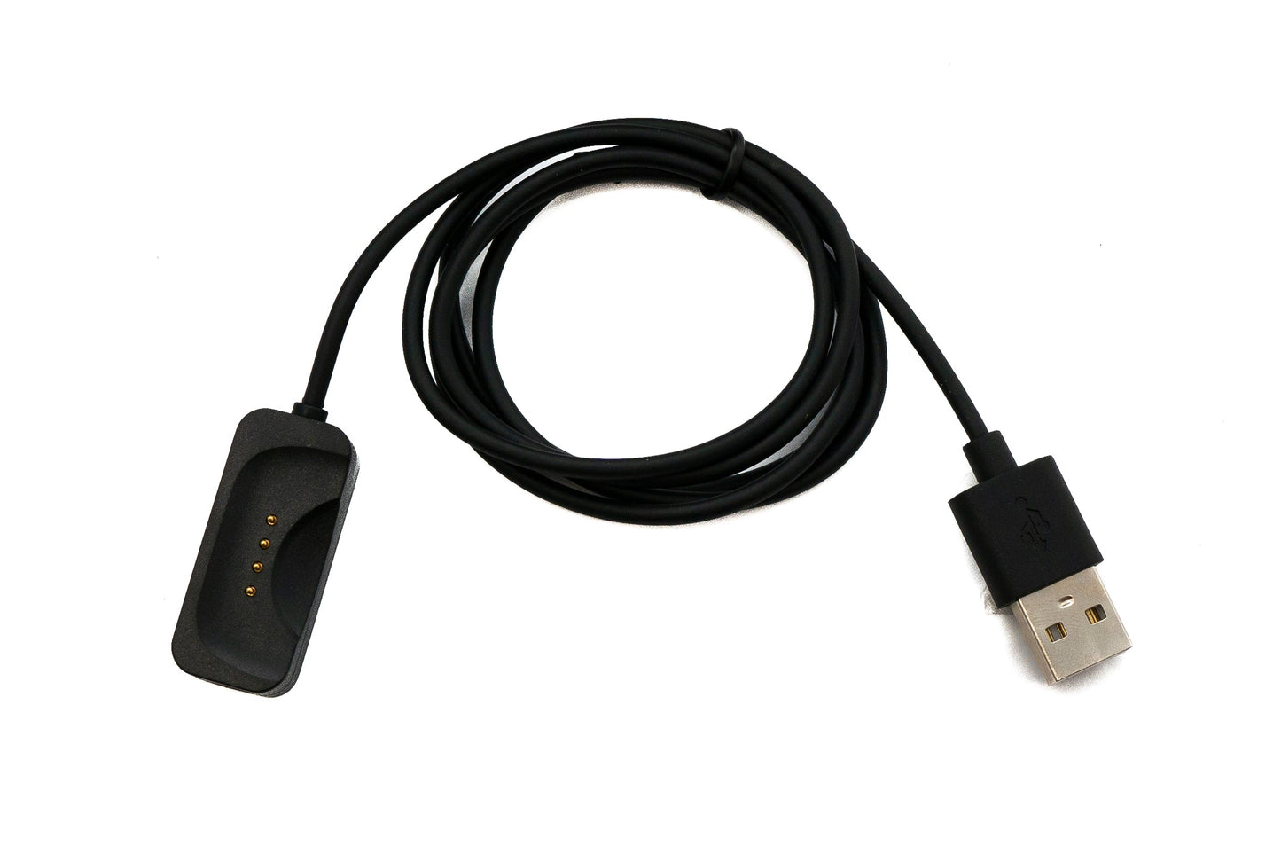USB 2.0 cable 100 cm charging cable for OnePlus Watch 2 Smartwatch in black