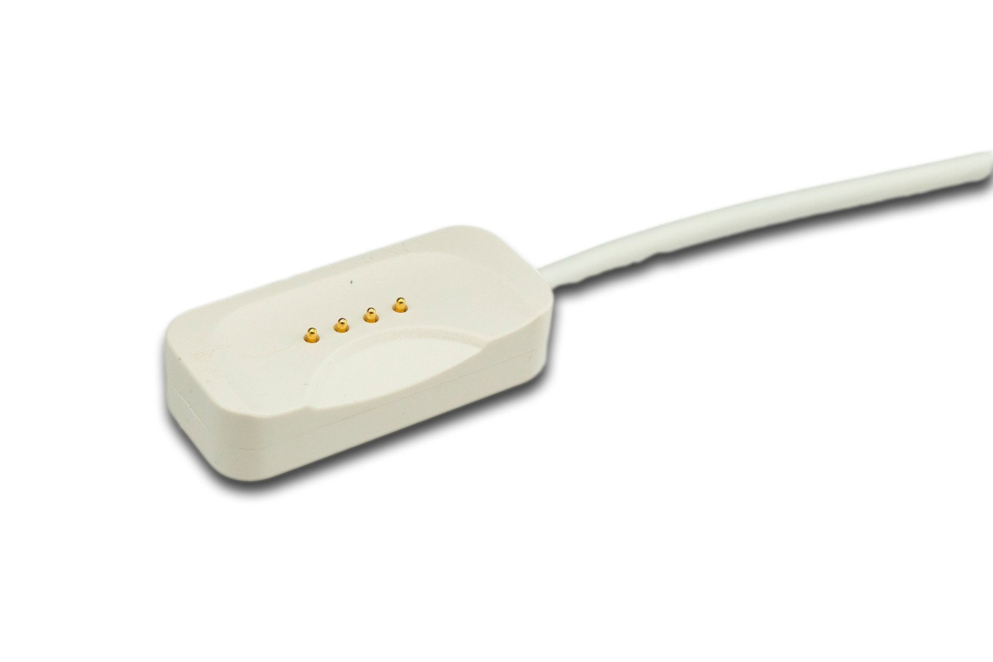 USB 2.0 Kabel 100 cm Ladekabel für OnePlus Watch 2 Smartwatch in Weiß