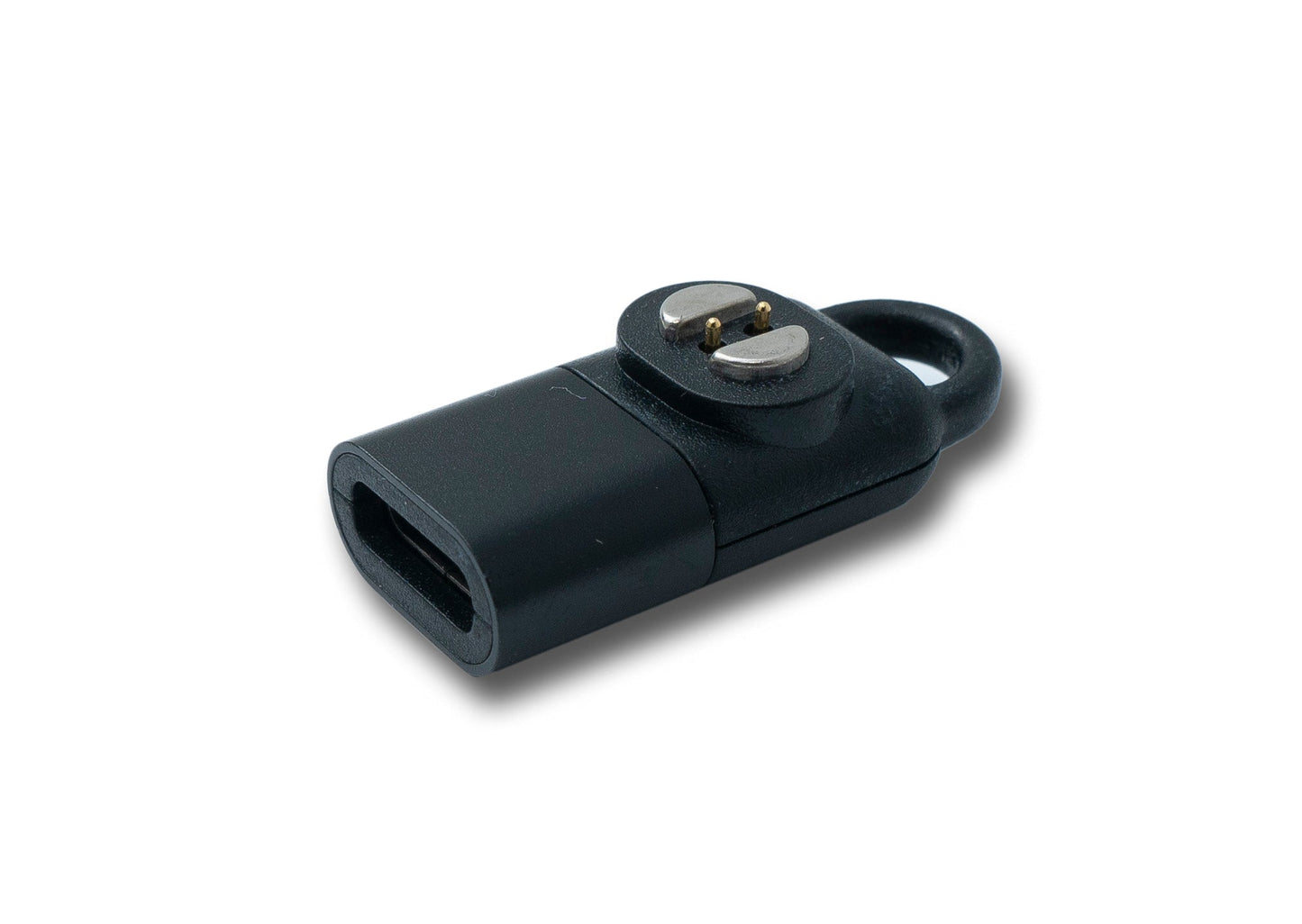 SYSTEM-S USB 3.1 adapter for Suunto Wing bone conduction headphones charging adapter in black