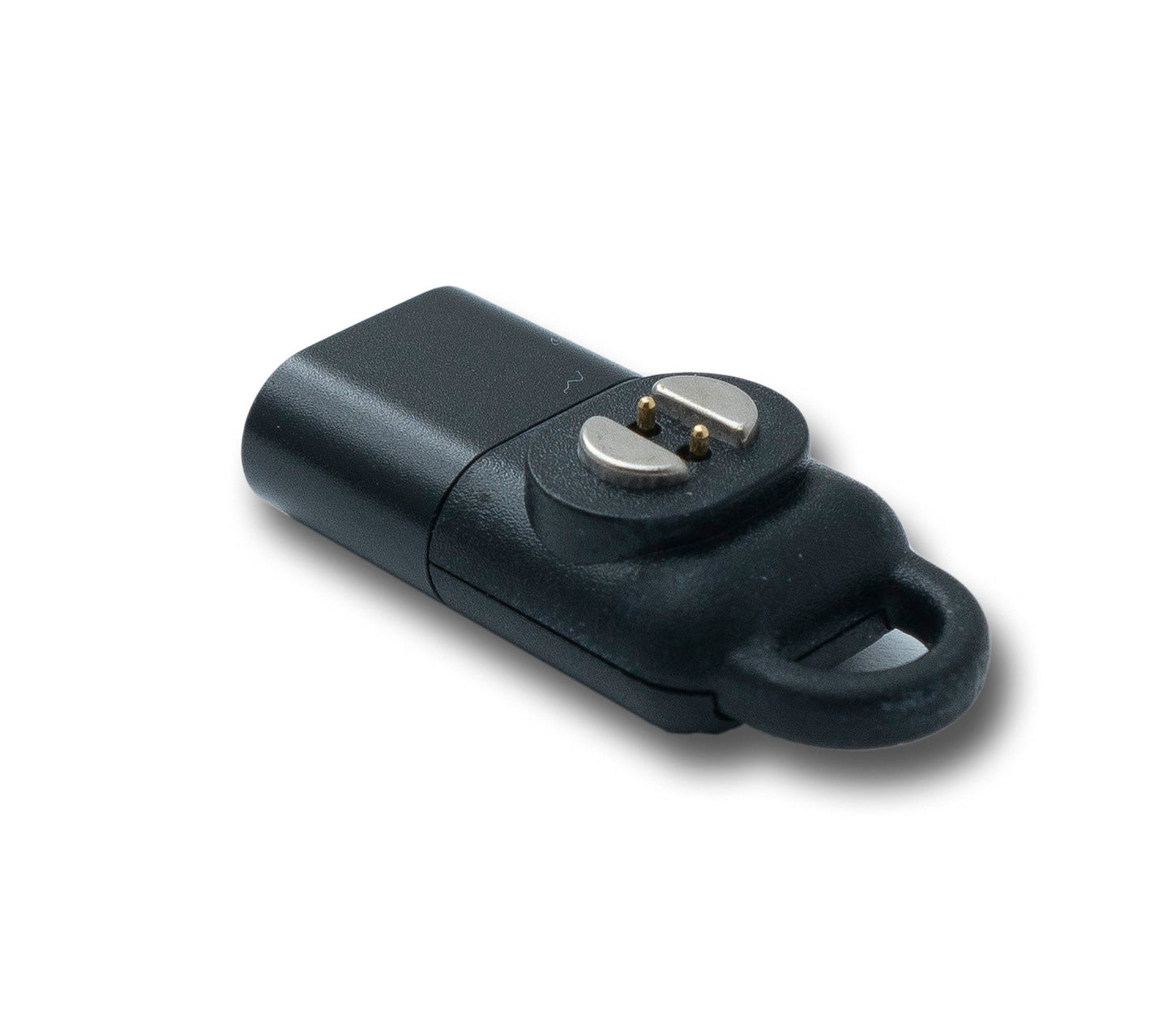 SYSTEM-S USB 3.1 adapter for Suunto Wing bone conduction headphones charging adapter in black