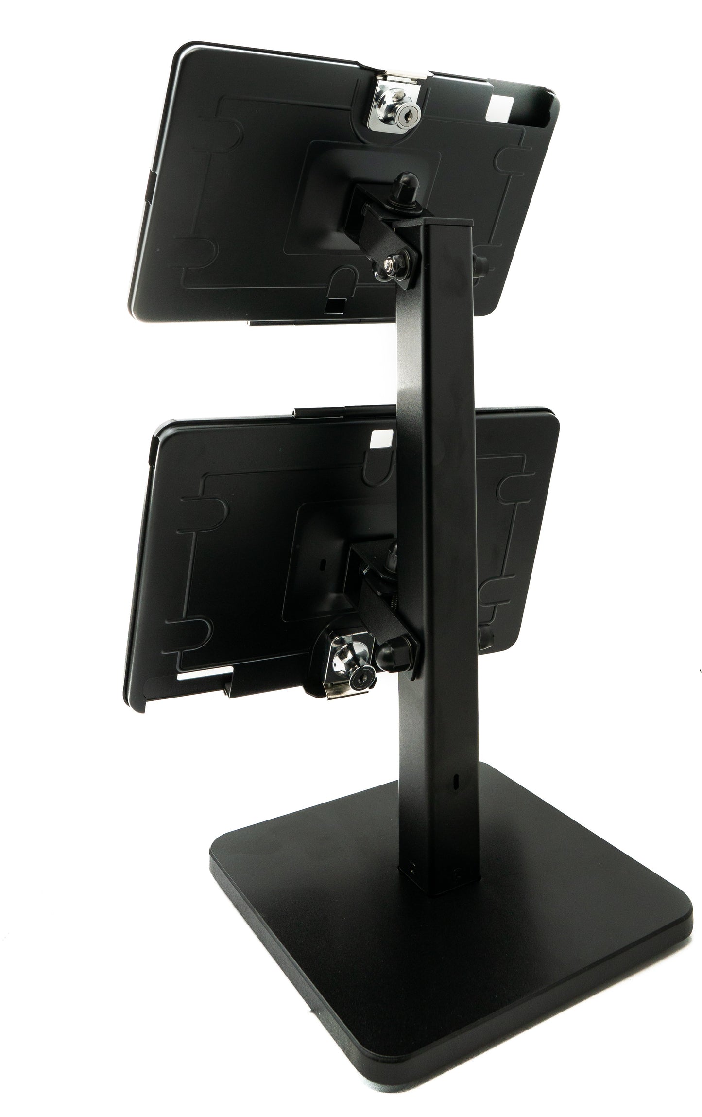 B-Ware SYSTEM-S Tischständer Dual 360° drehbar 180° neigbar Halterung abschließbar für iPad 10.2" 9 8 7 (Rückläufer)