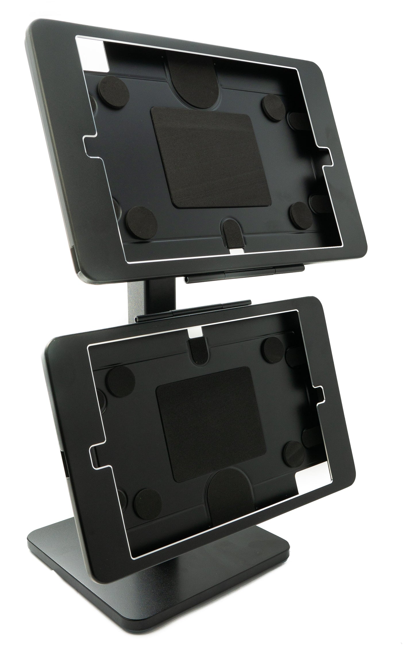 B-Ware SYSTEM-S Tischständer Dual 360° drehbar 180° neigbar Halterung abschließbar für iPad 10.2" 9 8 7 (Rückläufer)