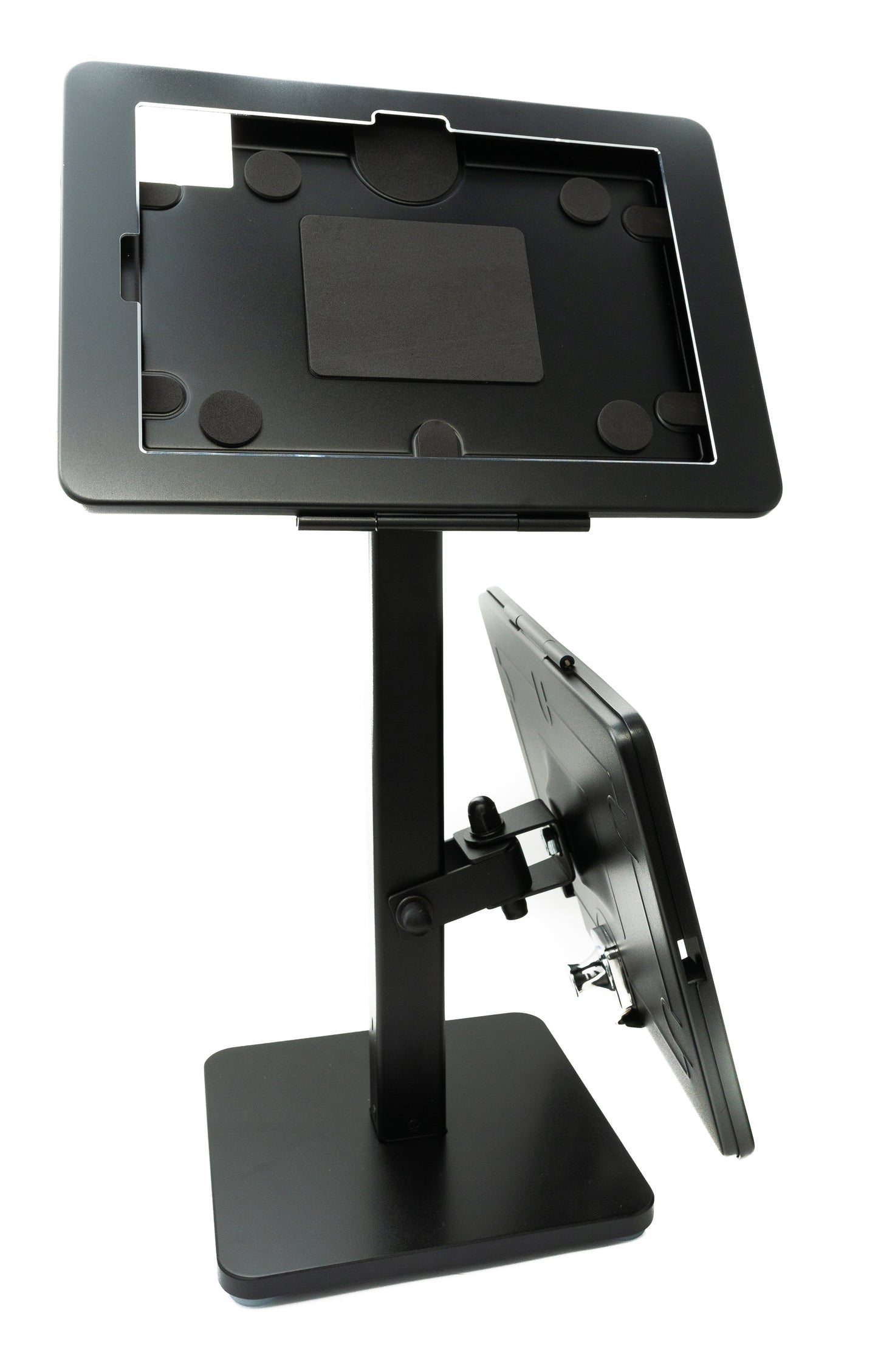 SYSTEM-S Tischständer Dual 360° drehbar 180° neigbar Halterung abschließbar für iPad 10 Pro 4 3 2 1 Air 5 4