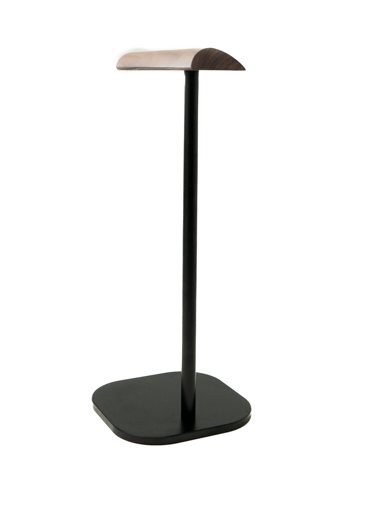 SYSTEM-S Ständer 28 cm Halterung aus Holz Aluminium für Kopfhörer Headset