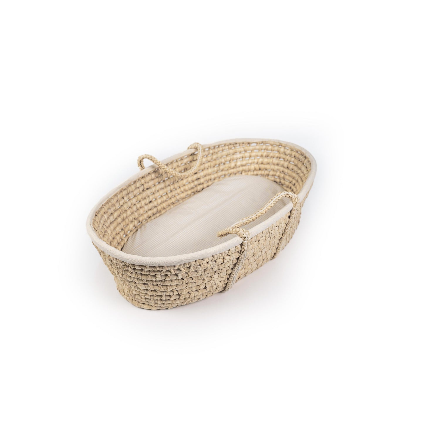 Moses basket wickerwork including mattress - comfortable sleeping environment for your baby