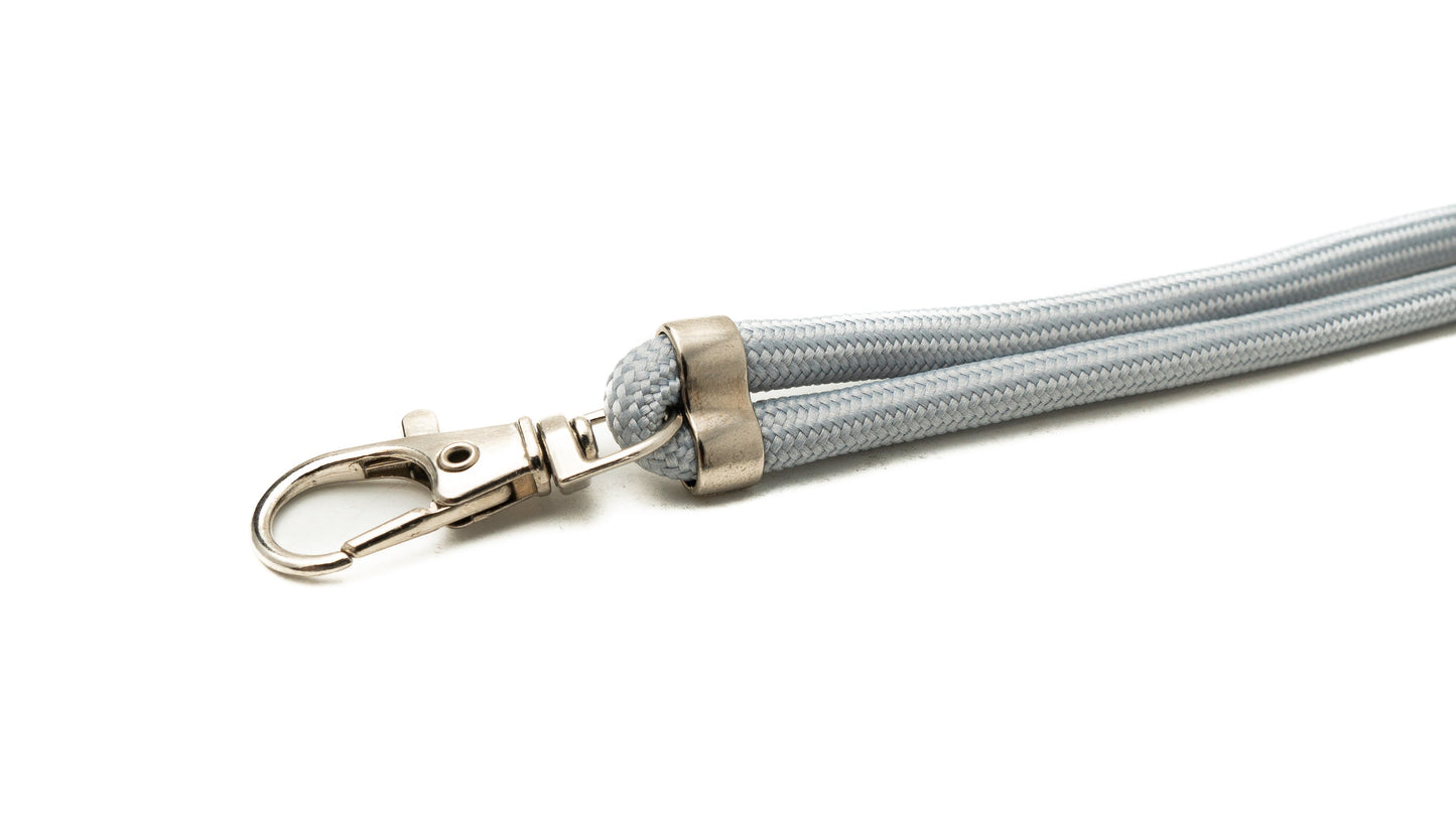 SYSTEM-S shoulder strap neck strap for smartphone case made of nylon in grey