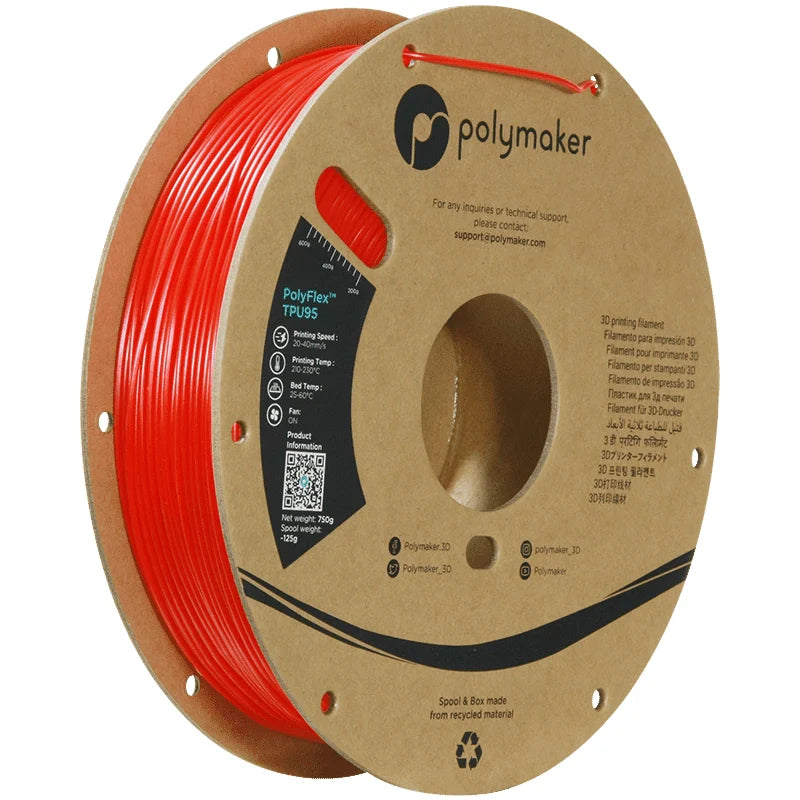 Polymaker Polyflex TPU-95A Filament 750g / 1.75mm