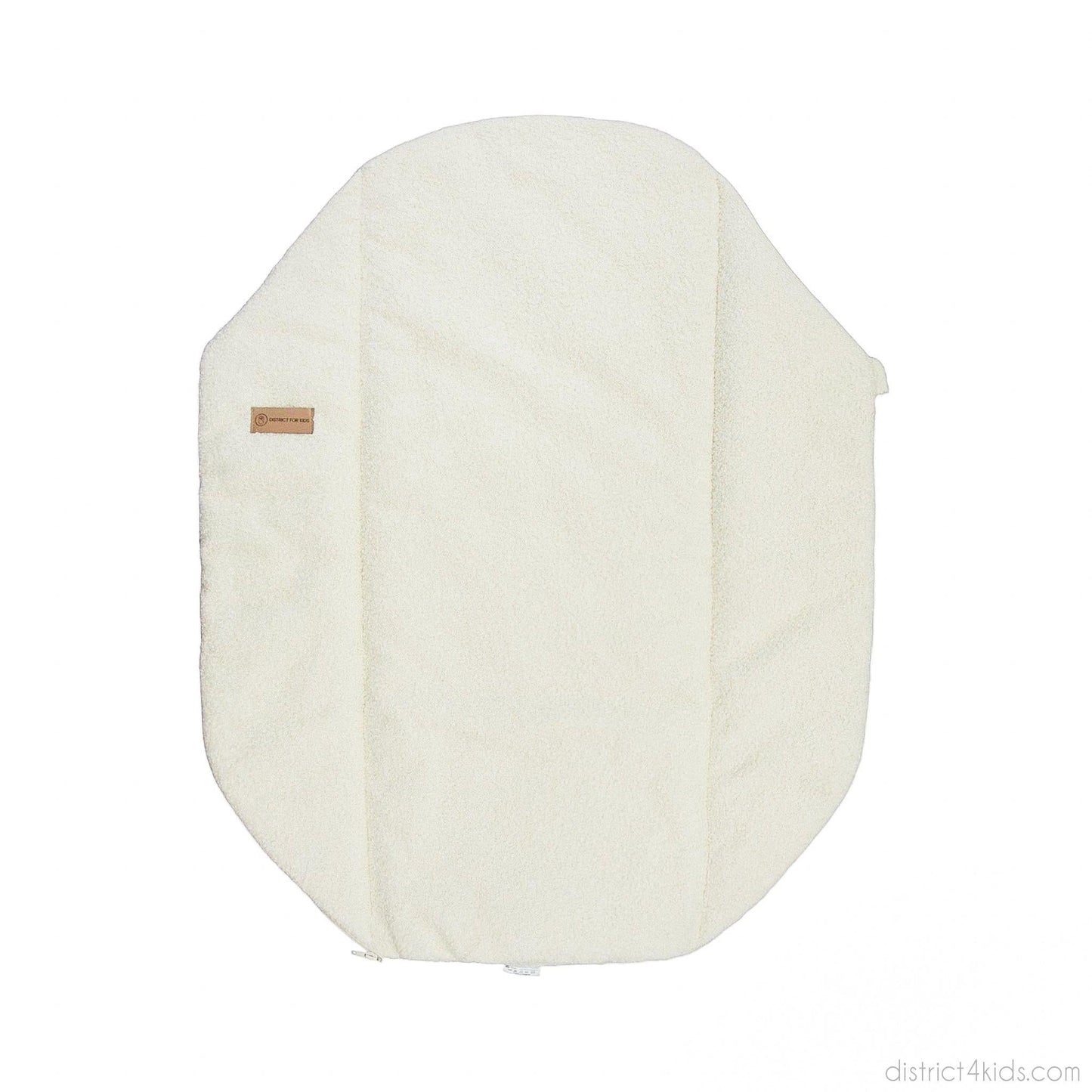Pucksack Teddystoff Boucle mitwachsend - Nachhaltiger Babyschlafsack