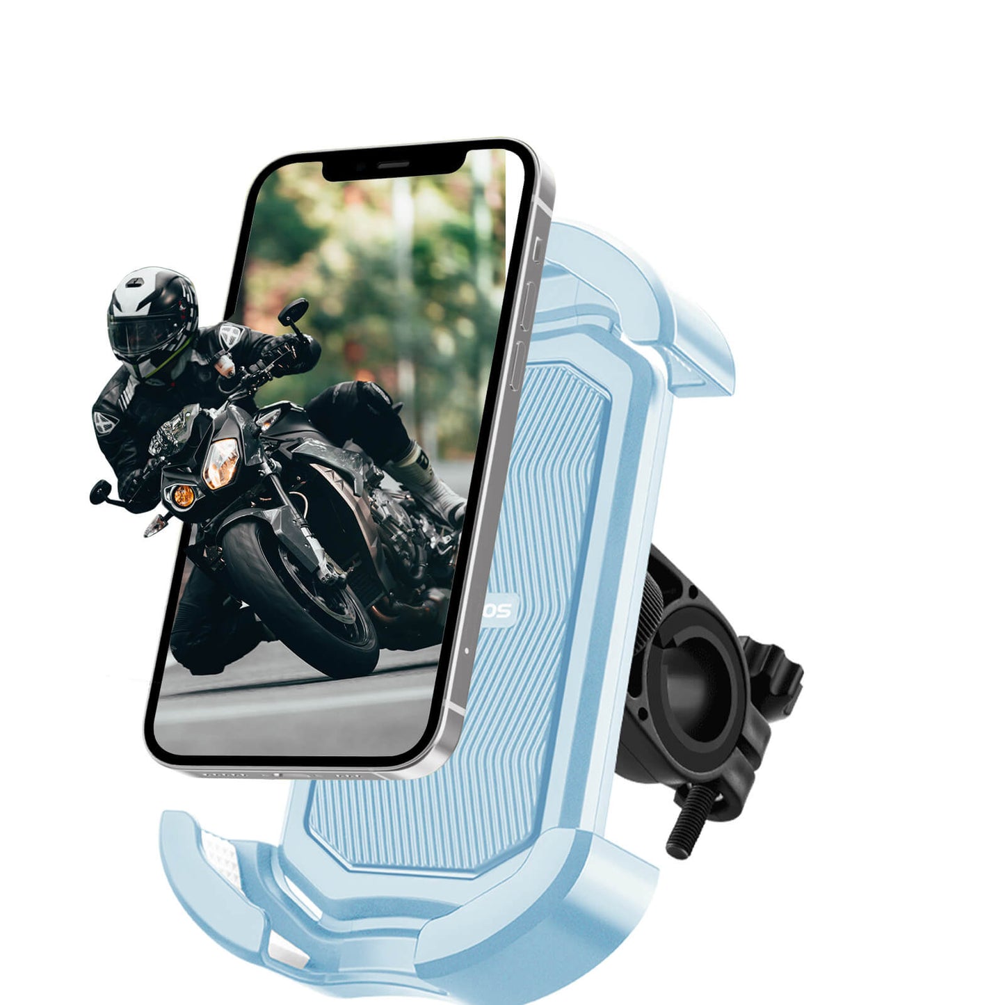 Handyhalterung Fahrrad Handyhalter Motorrad 360° Drehbar für 4,7-7,0 Zoll