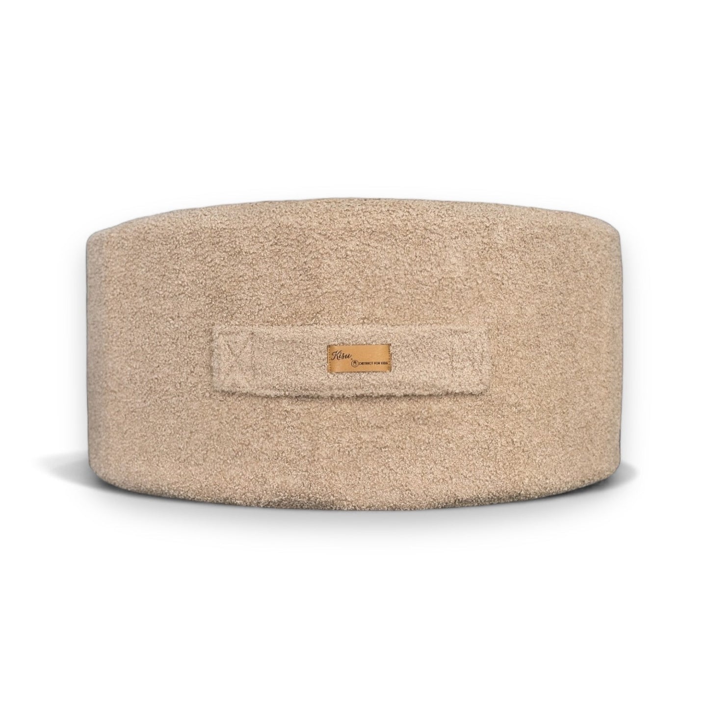 Sitzsack Boucle Teddy mit Stauraum | Hide and Seat by Kisu
