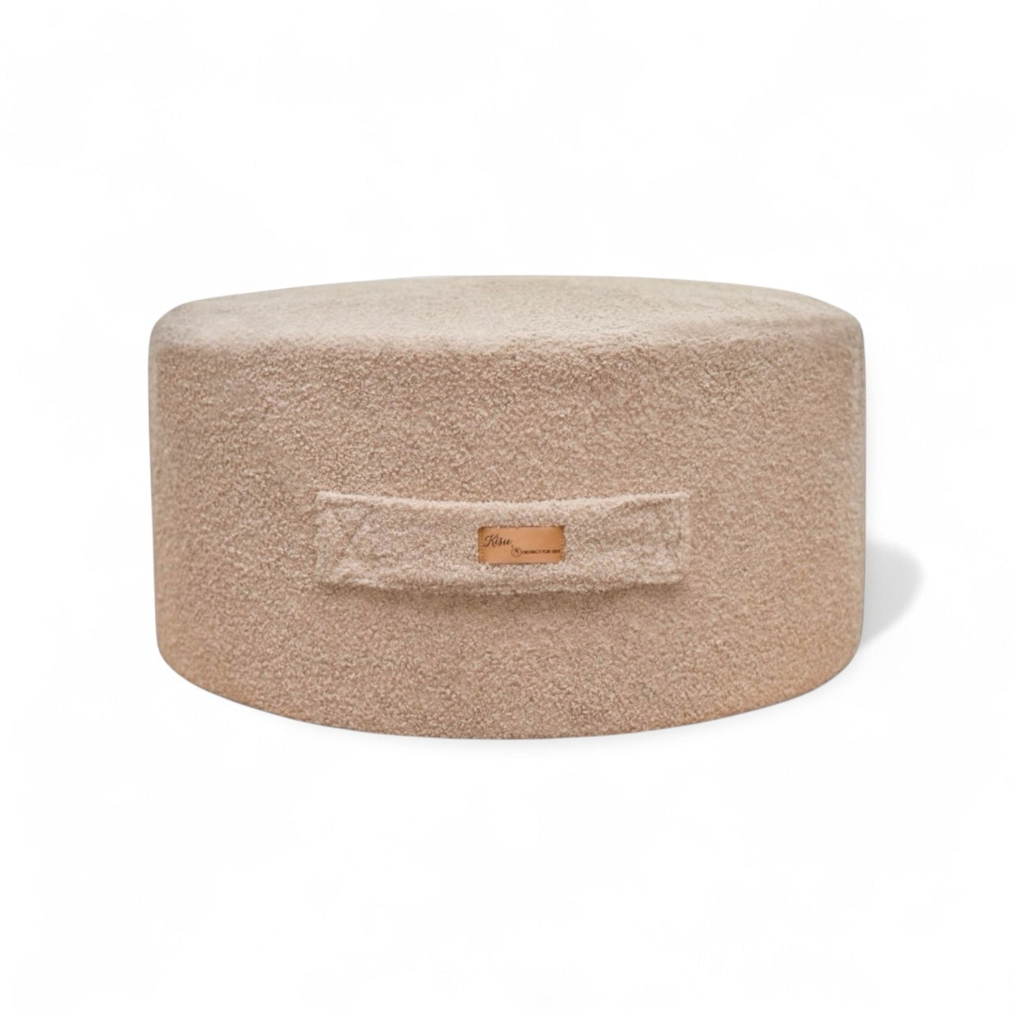 Sitzsack Boucle Teddy mit Stauraum | Hide and Seat by Kisu