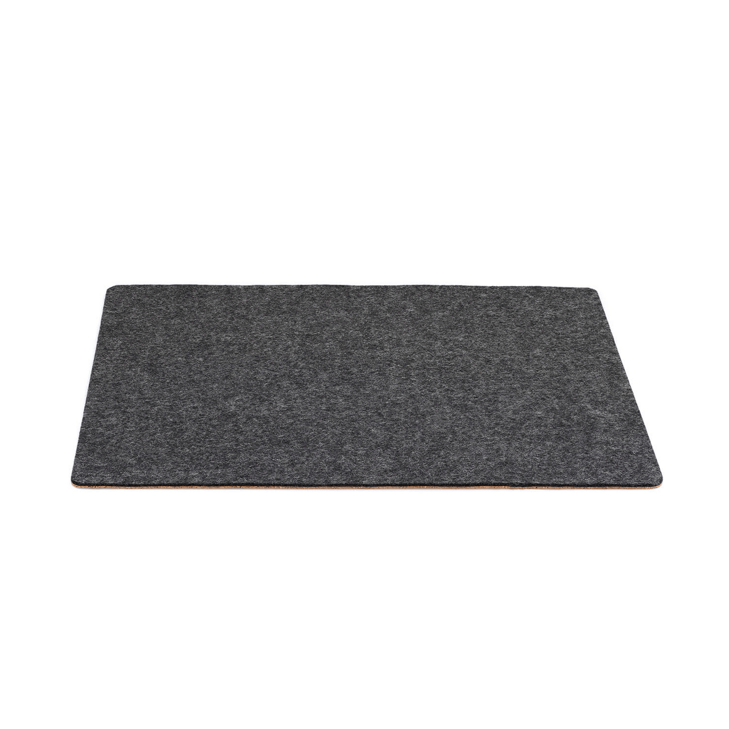 Felt and cork desk pad | 38 x 50 cm | anthracite